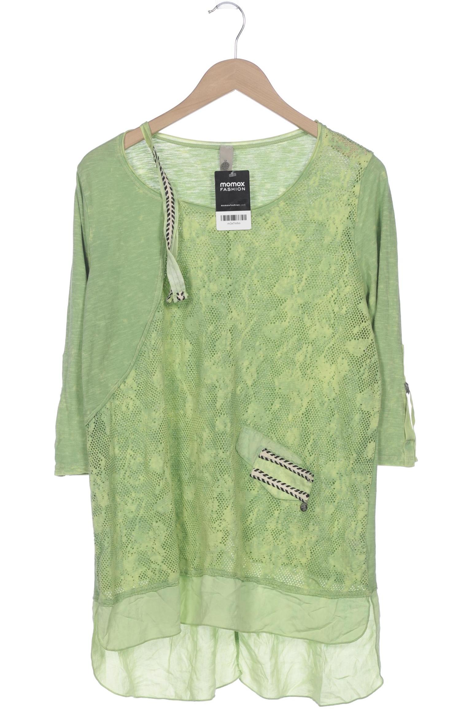 

tredy Damen Langarmshirt, hellgrün, Gr. 44