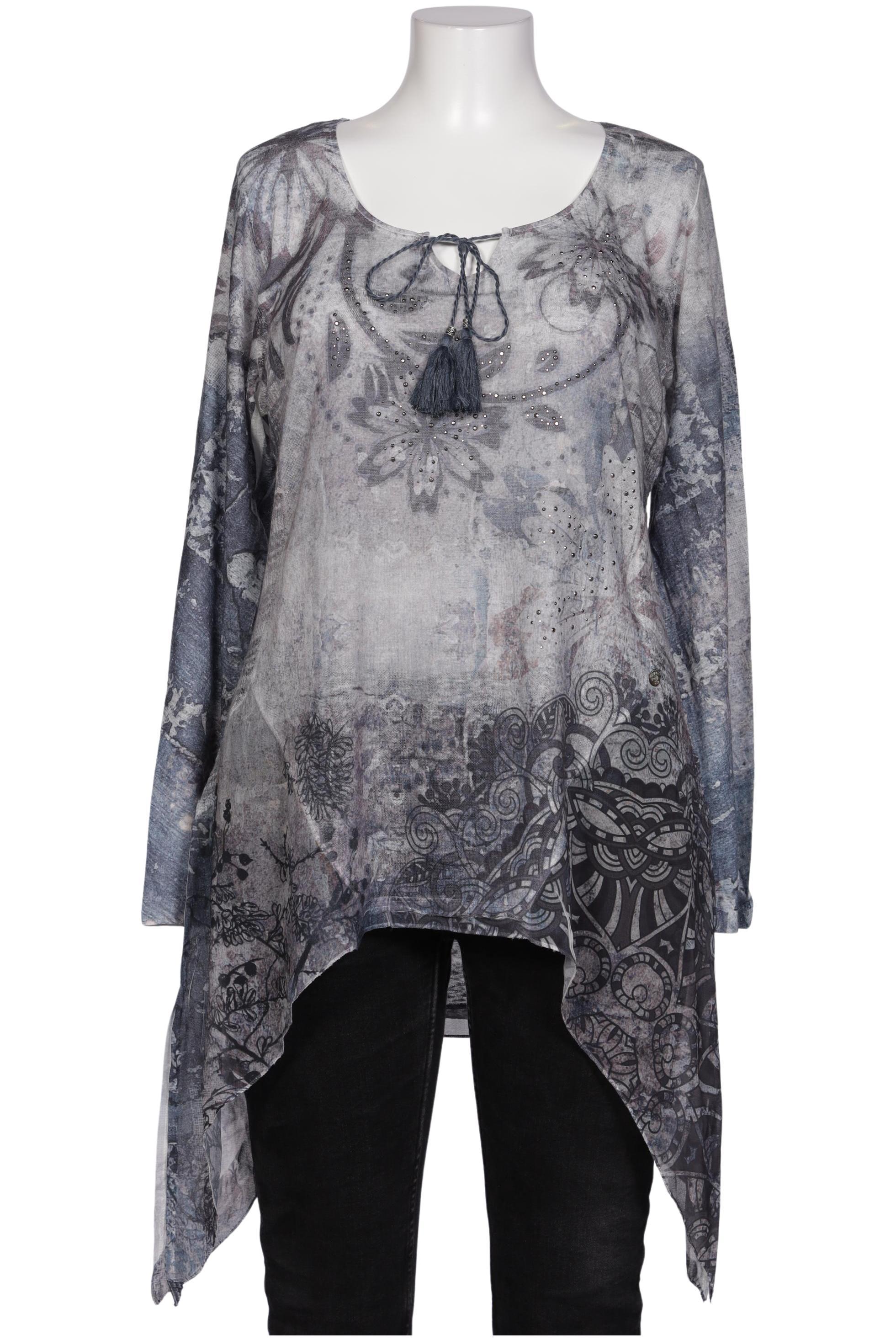 

tredy Damen Langarmshirt, grau, Gr. 46