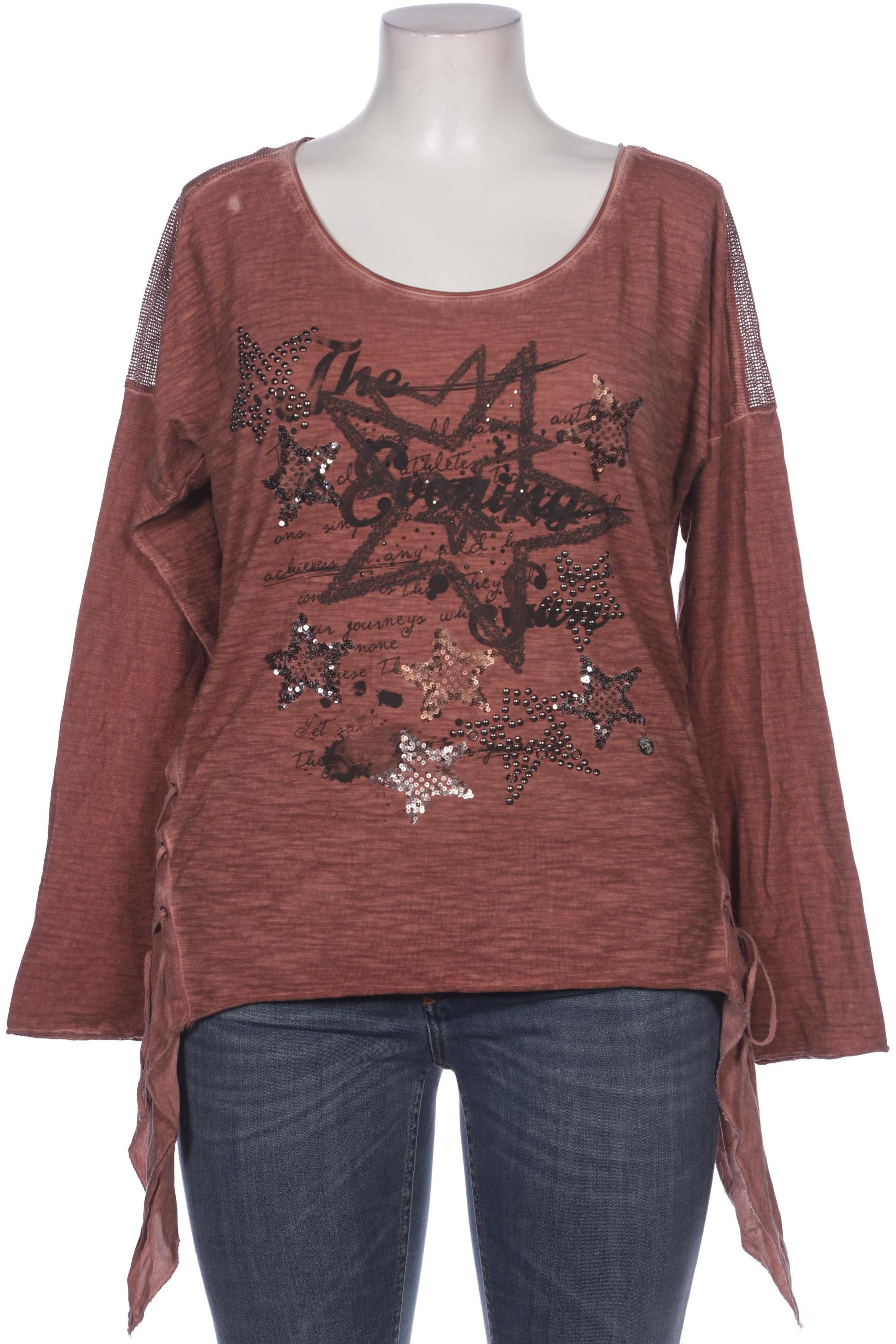 

tredy Damen Langarmshirt, braun, Gr. 42