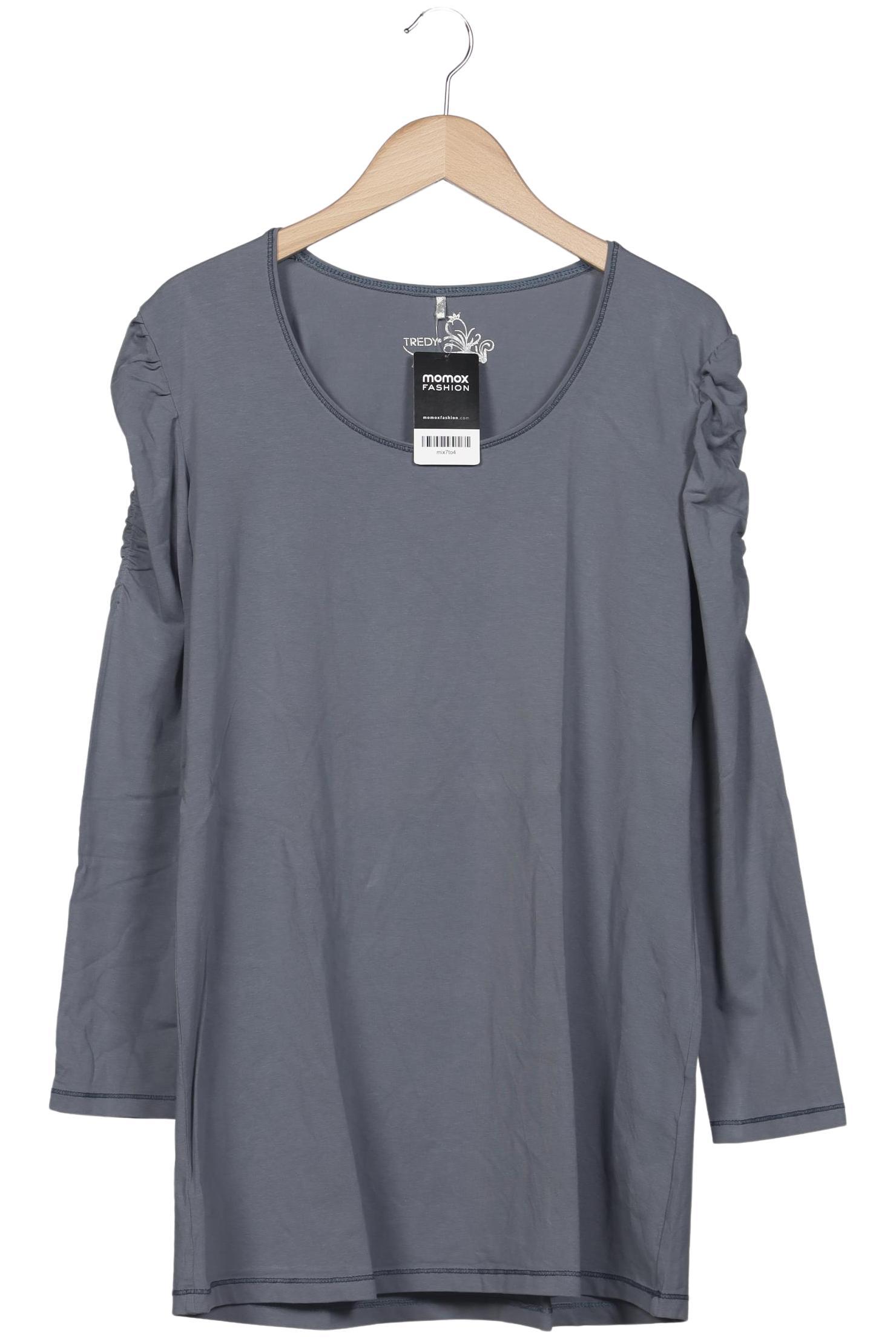 

tredy Damen Langarmshirt, grau, Gr. 46
