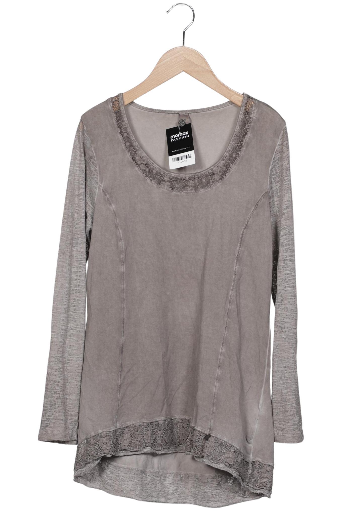 

tredy Damen Langarmshirt, grau, Gr. 38