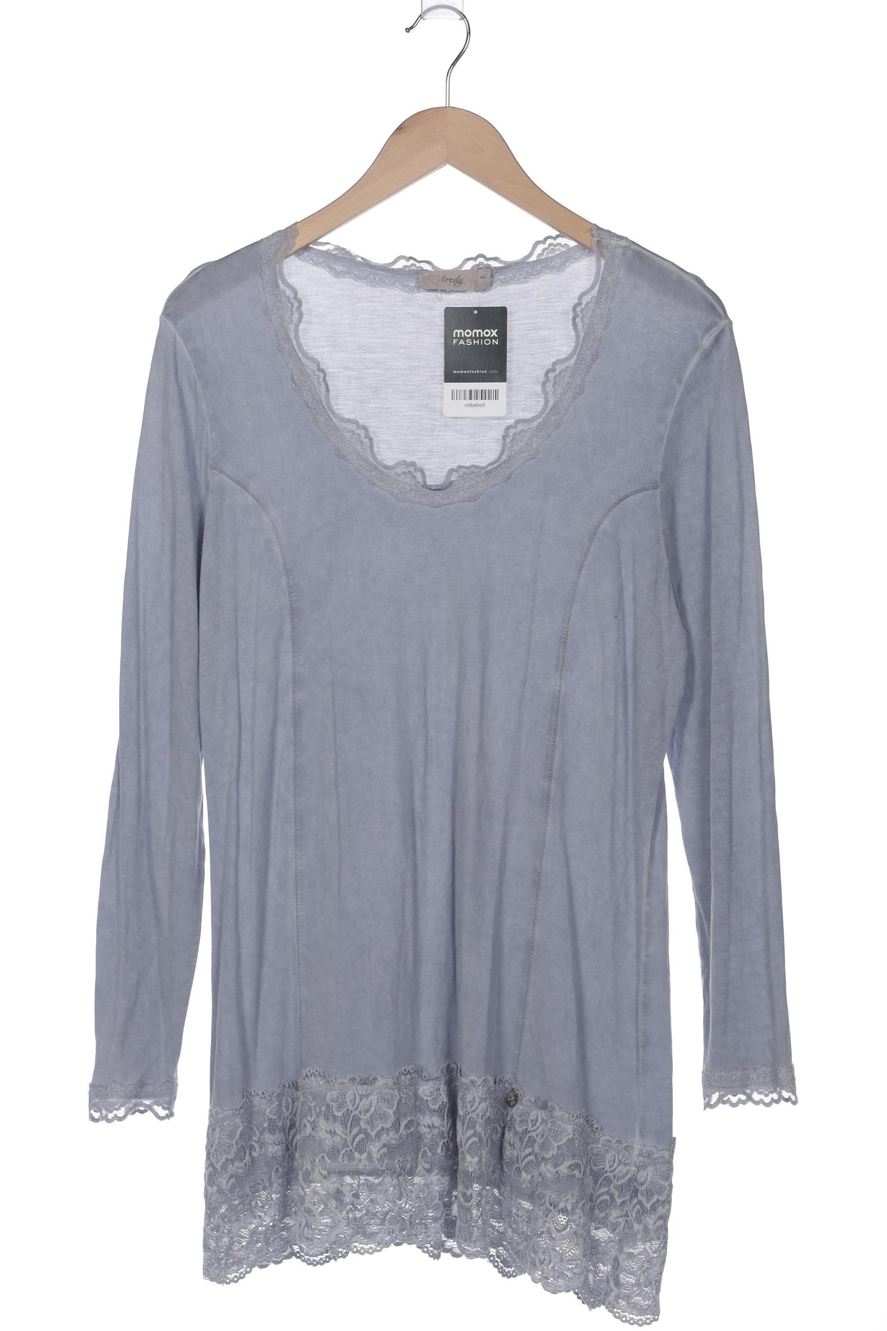 

tredy Damen Langarmshirt, hellblau, Gr. 46