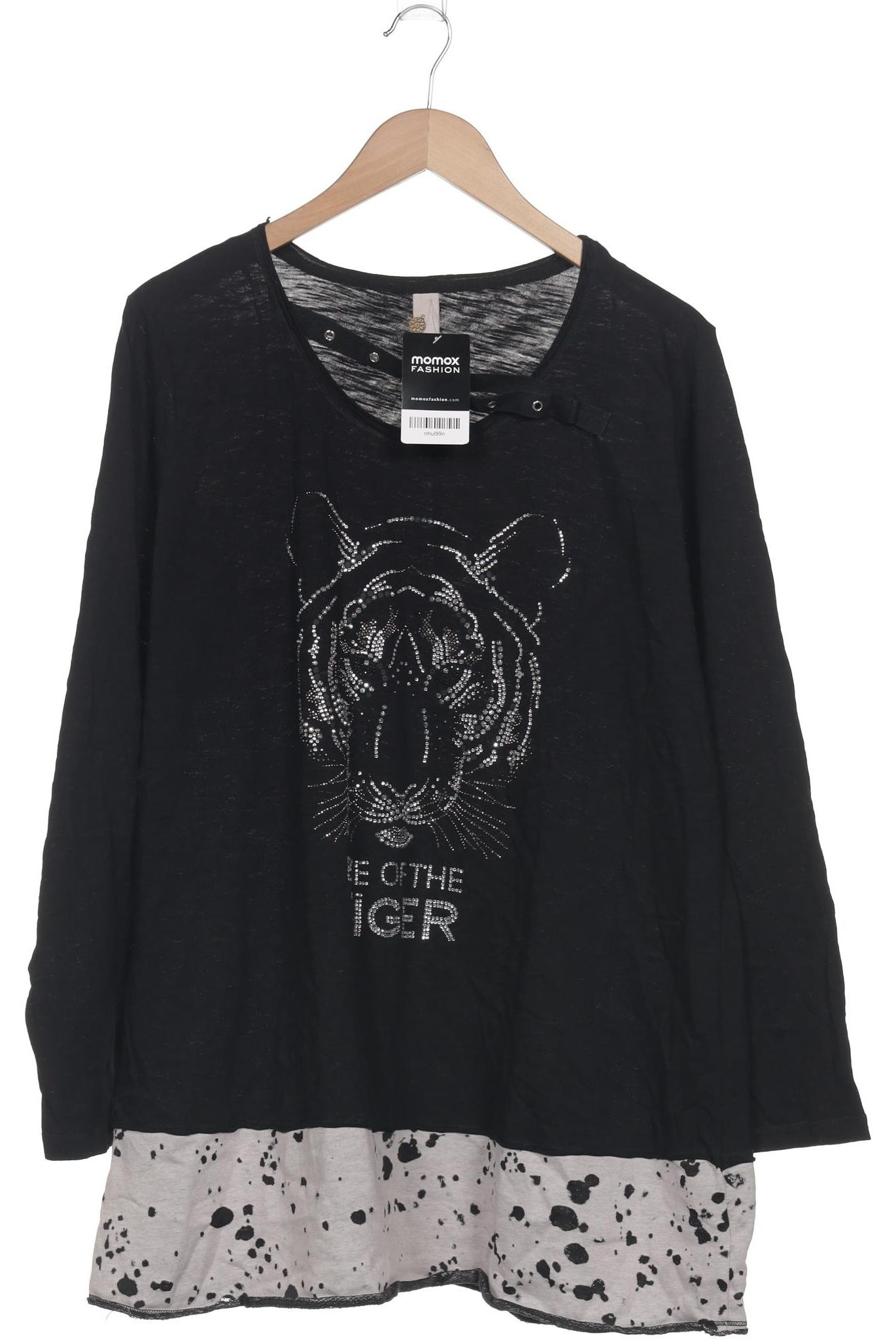 

tredy Damen Langarmshirt, schwarz, Gr. 46