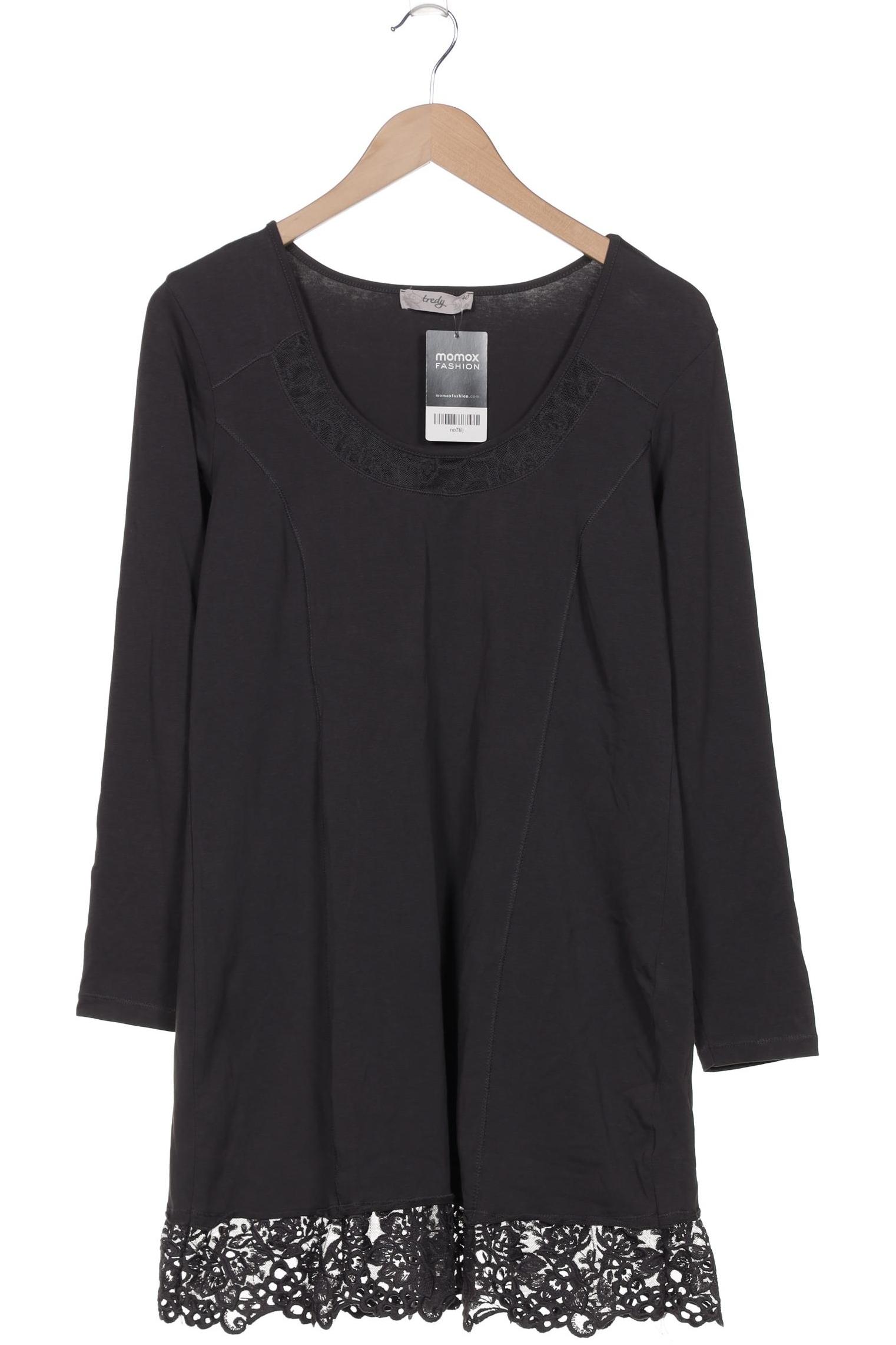 

tredy Damen Langarmshirt, grau, Gr. 40