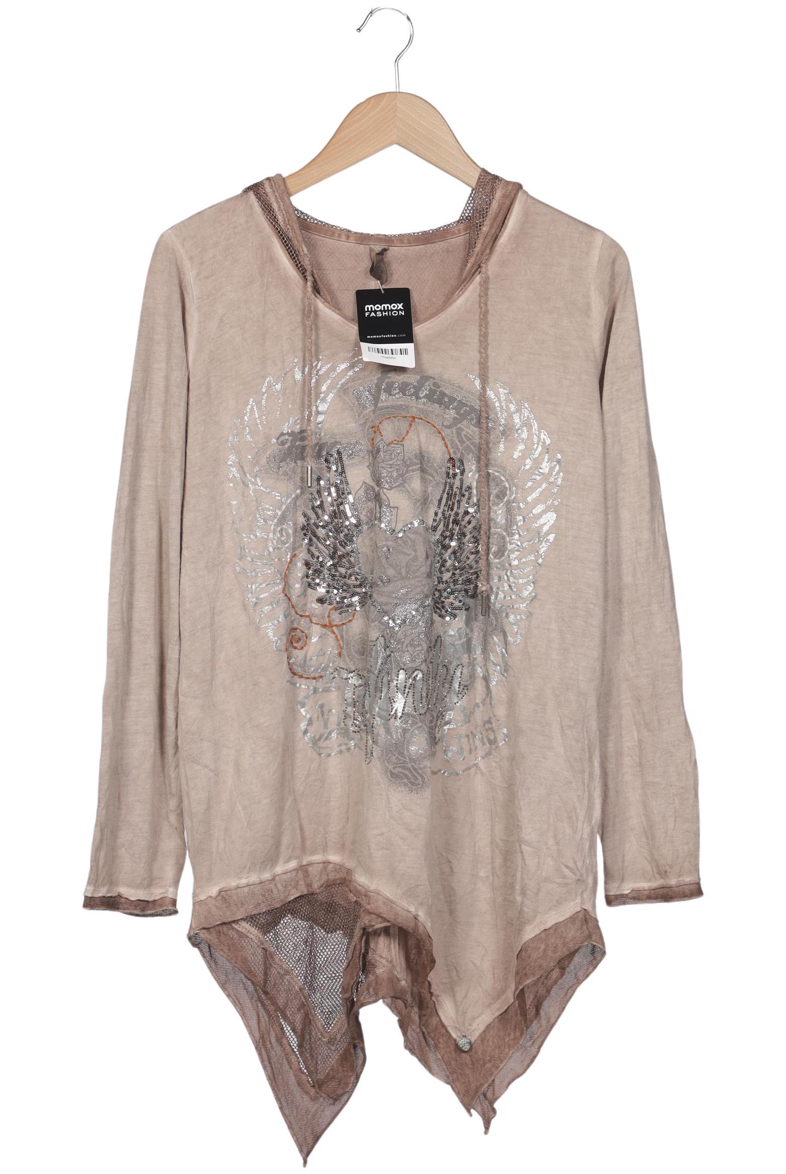 

tredy Damen Langarmshirt, beige, Gr. 42