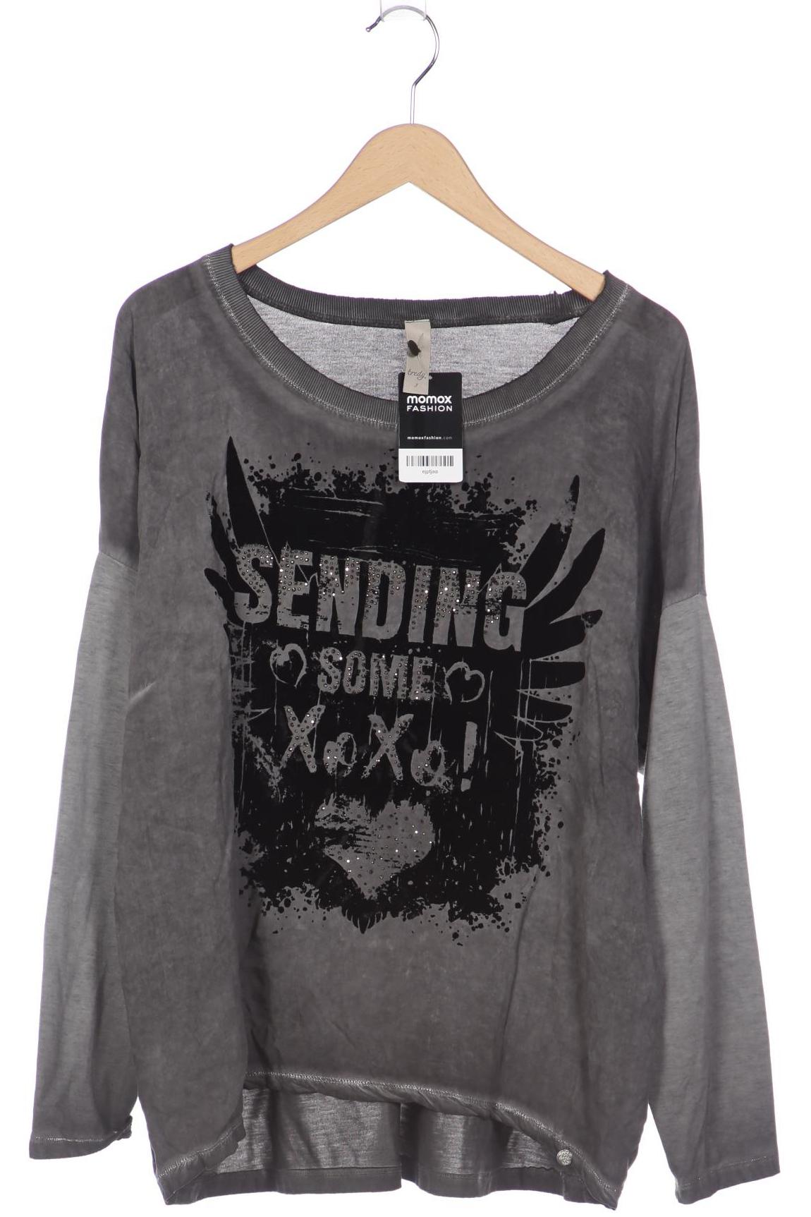 

tredy Damen Langarmshirt, grau