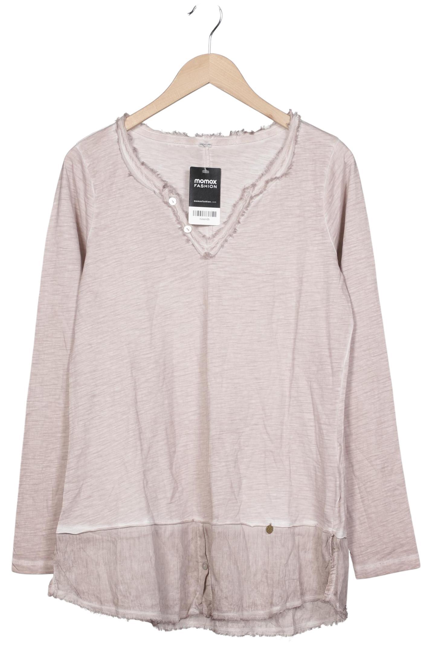 

tredy Damen Langarmshirt, beige, Gr. 42