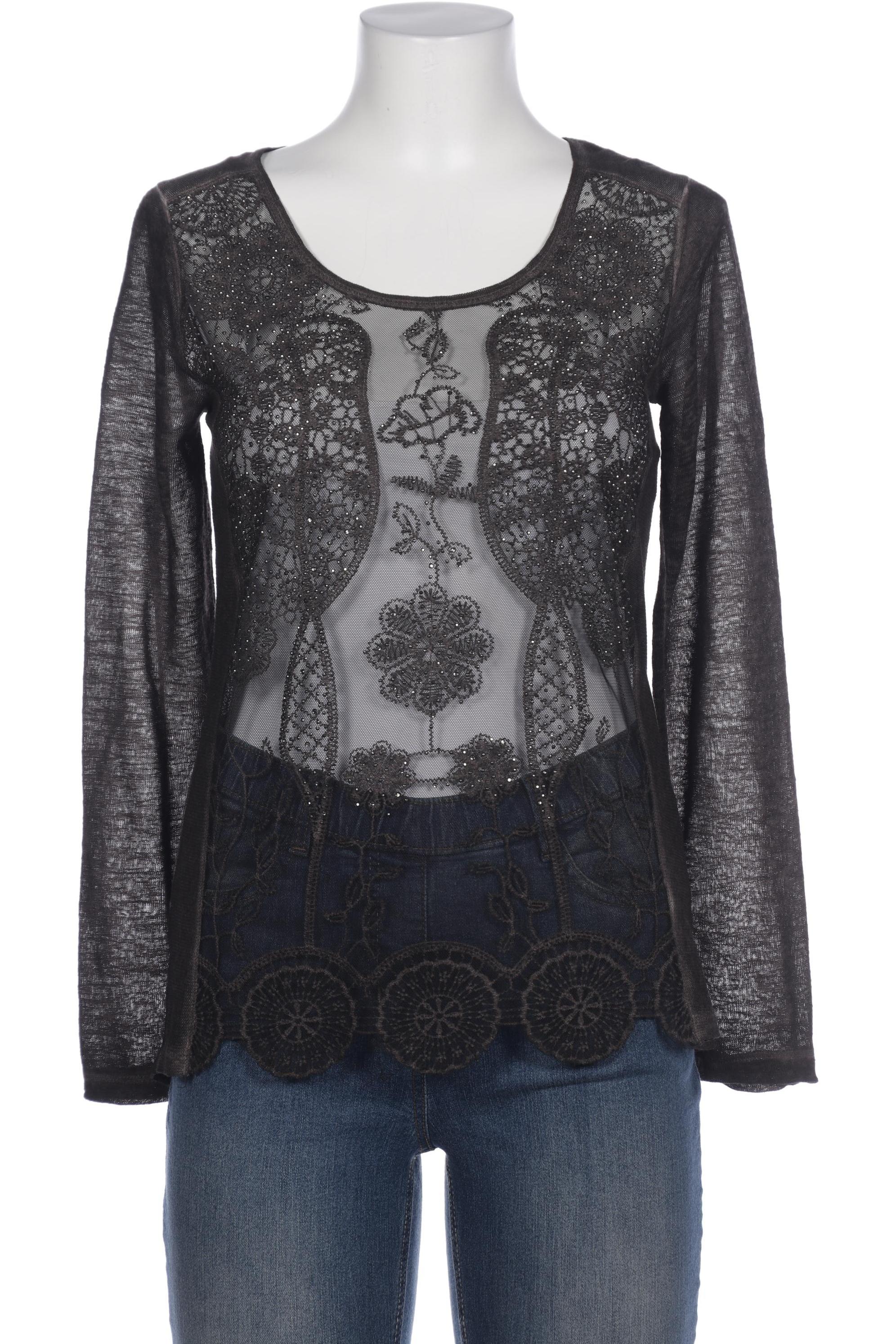 

tredy Damen Langarmshirt, braun, Gr. 36