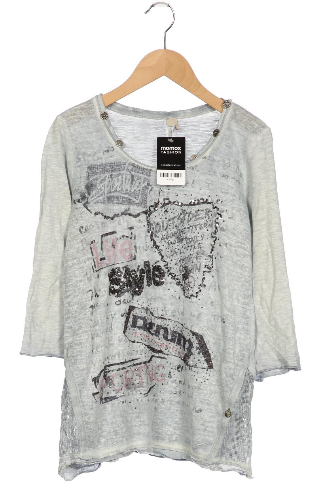 

tredy Damen Langarmshirt, grau, Gr. 36
