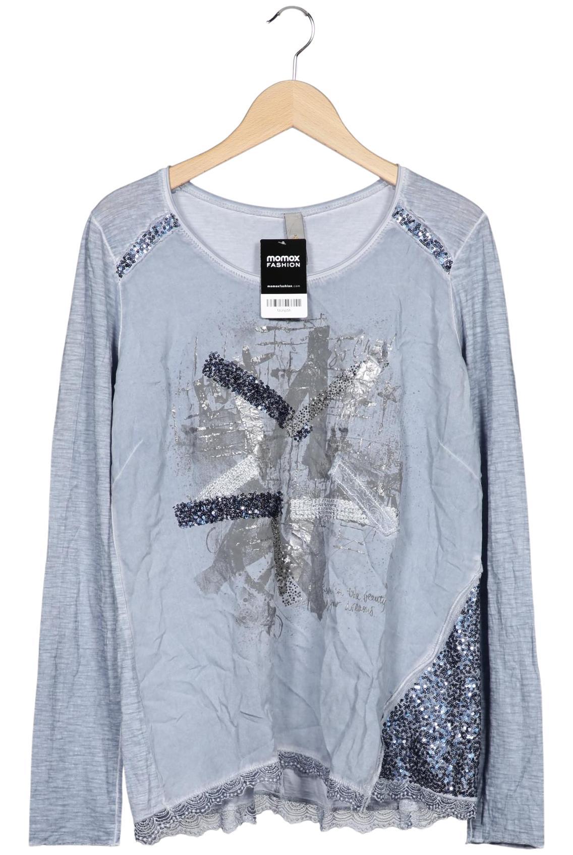 

tredy Damen Langarmshirt, hellblau, Gr. 40