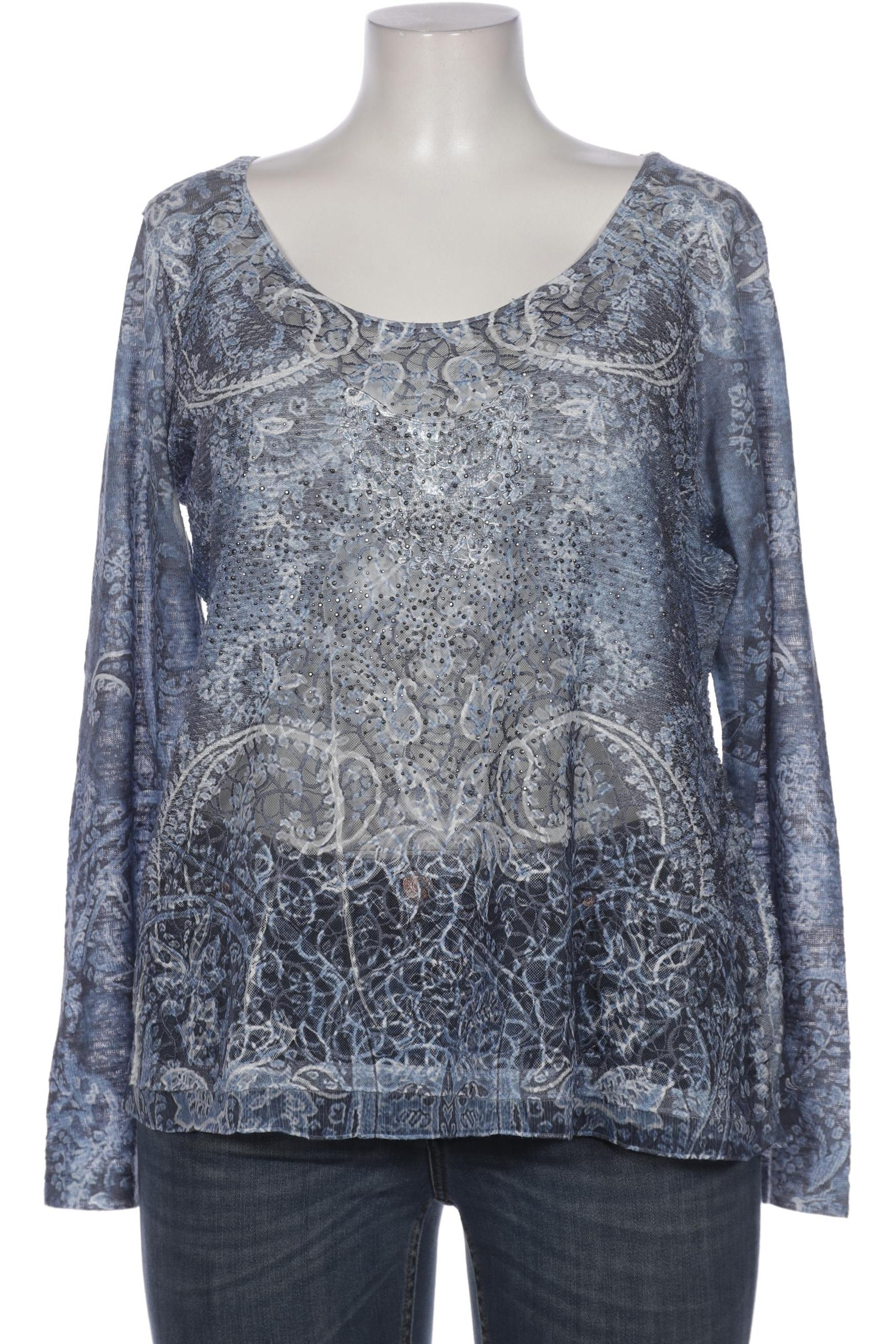 

tredy Damen Langarmshirt, blau, Gr. 46