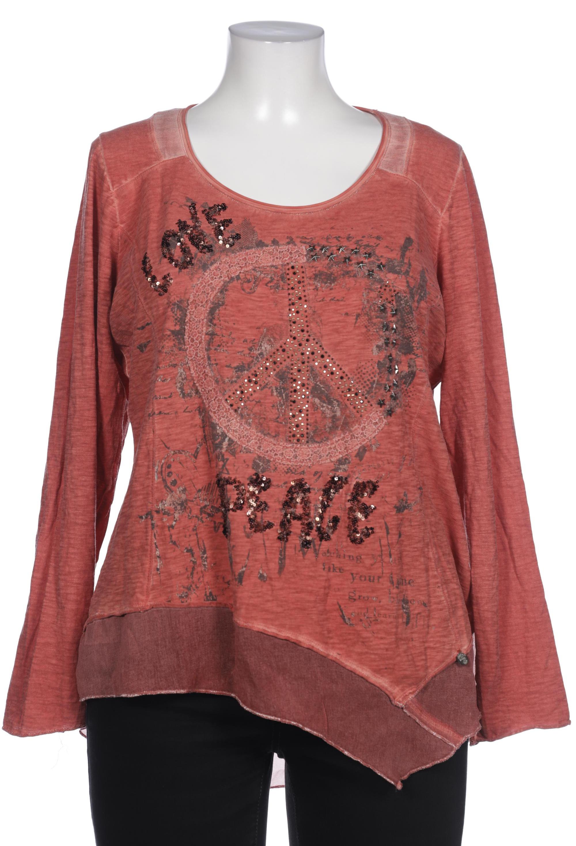 

tredy Damen Langarmshirt, orange, Gr. 44