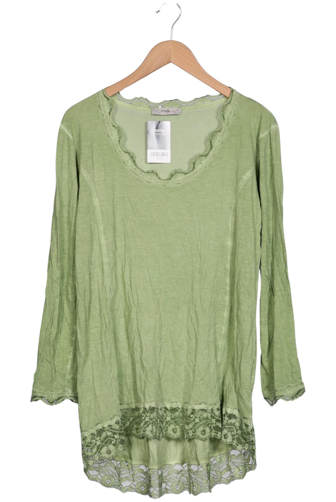 

tredy Damen Langarmshirt, hellgrün, Gr. 46