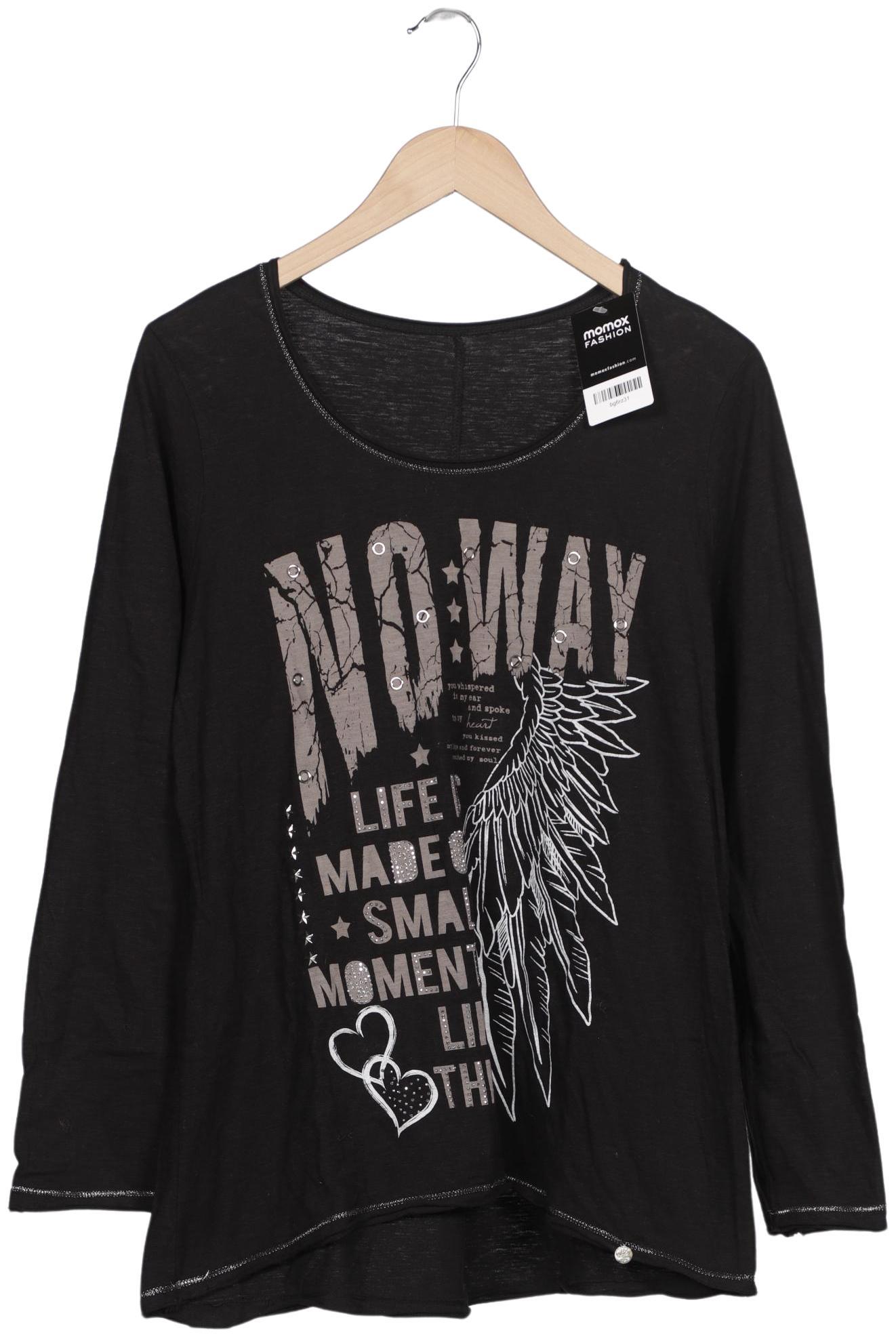 

tredy Damen Langarmshirt, schwarz, Gr. 44