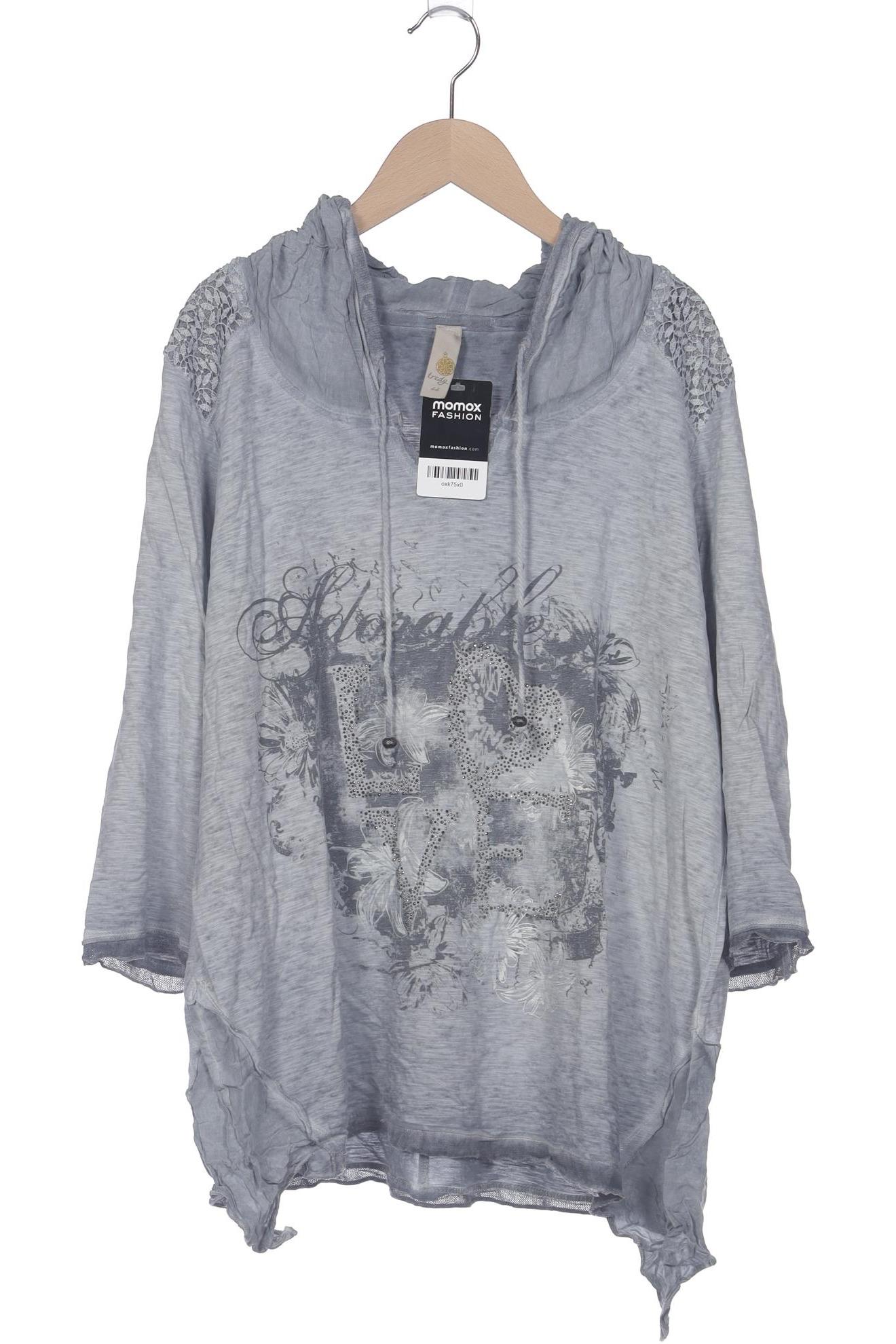 

tredy Damen Langarmshirt, grau, Gr. 44