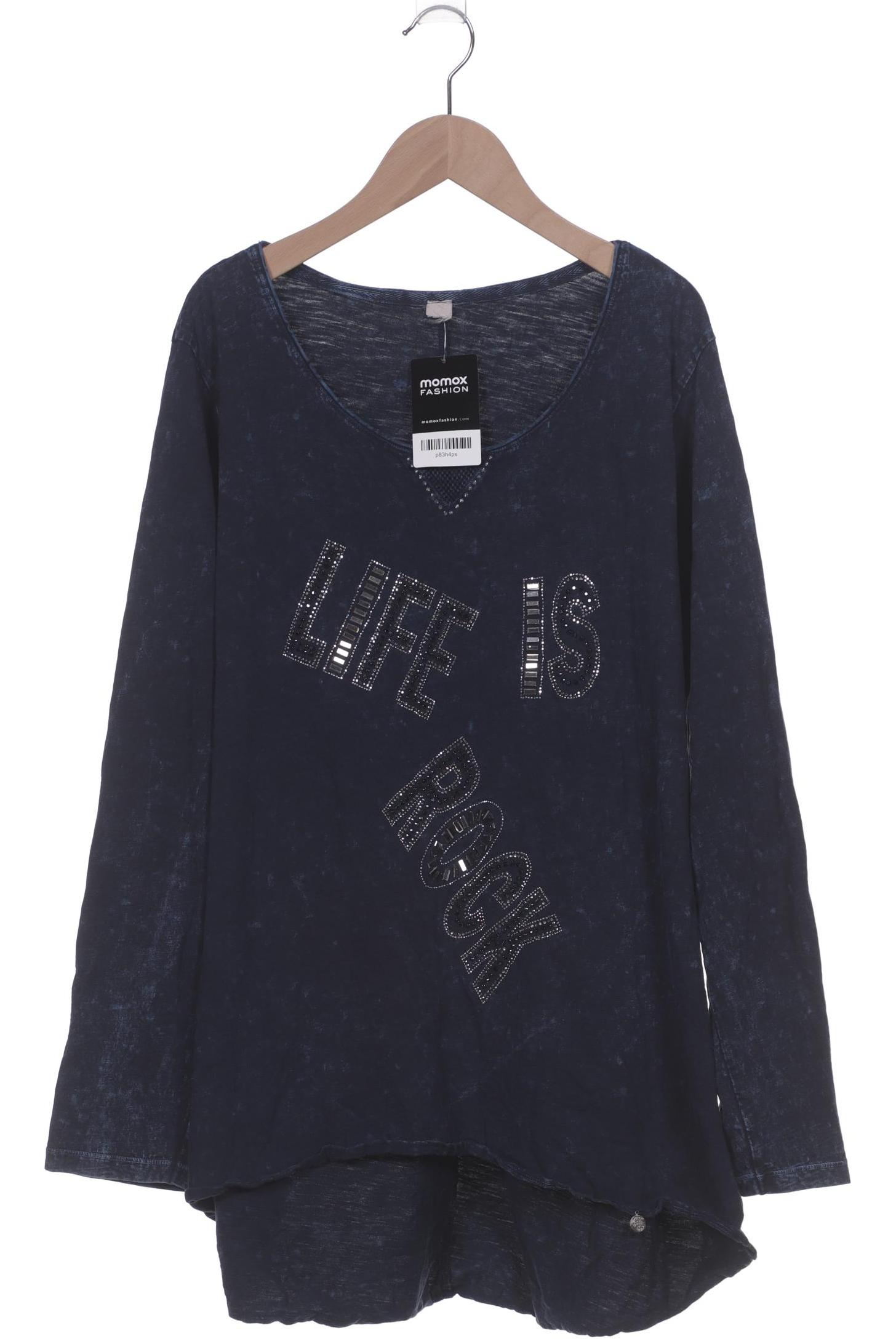 

tredy Damen Langarmshirt, marineblau, Gr. 44
