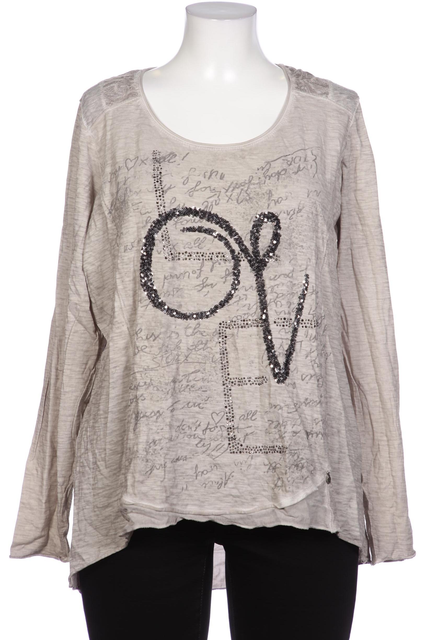 

tredy Damen Langarmshirt, beige, Gr. 44