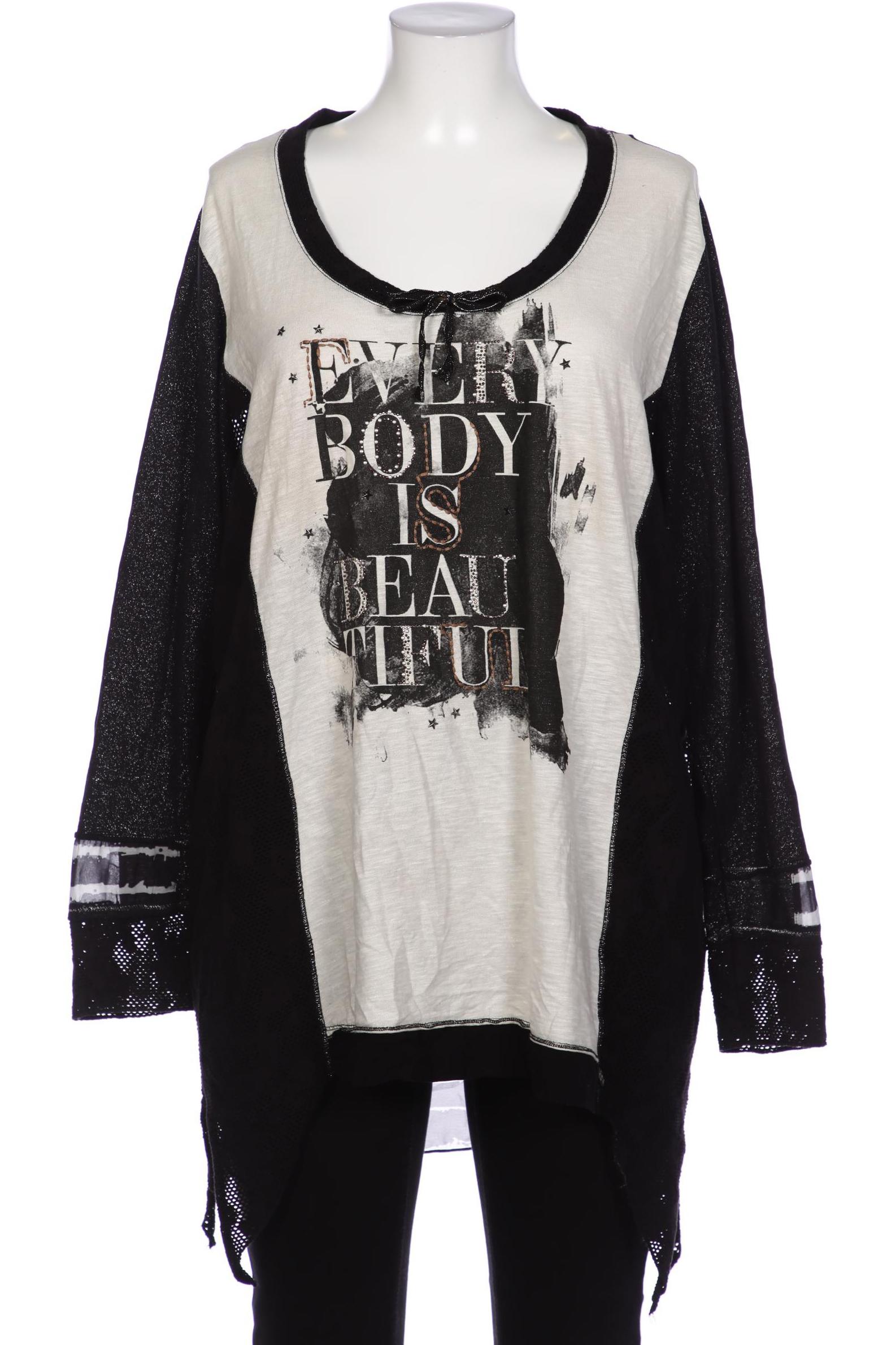 

tredy Damen Langarmshirt, schwarz, Gr. 50