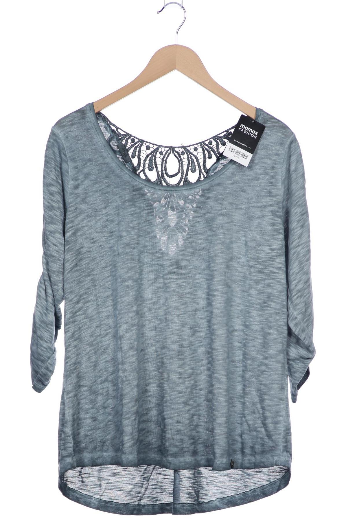 

tredy Damen Langarmshirt, türkis, Gr. 46