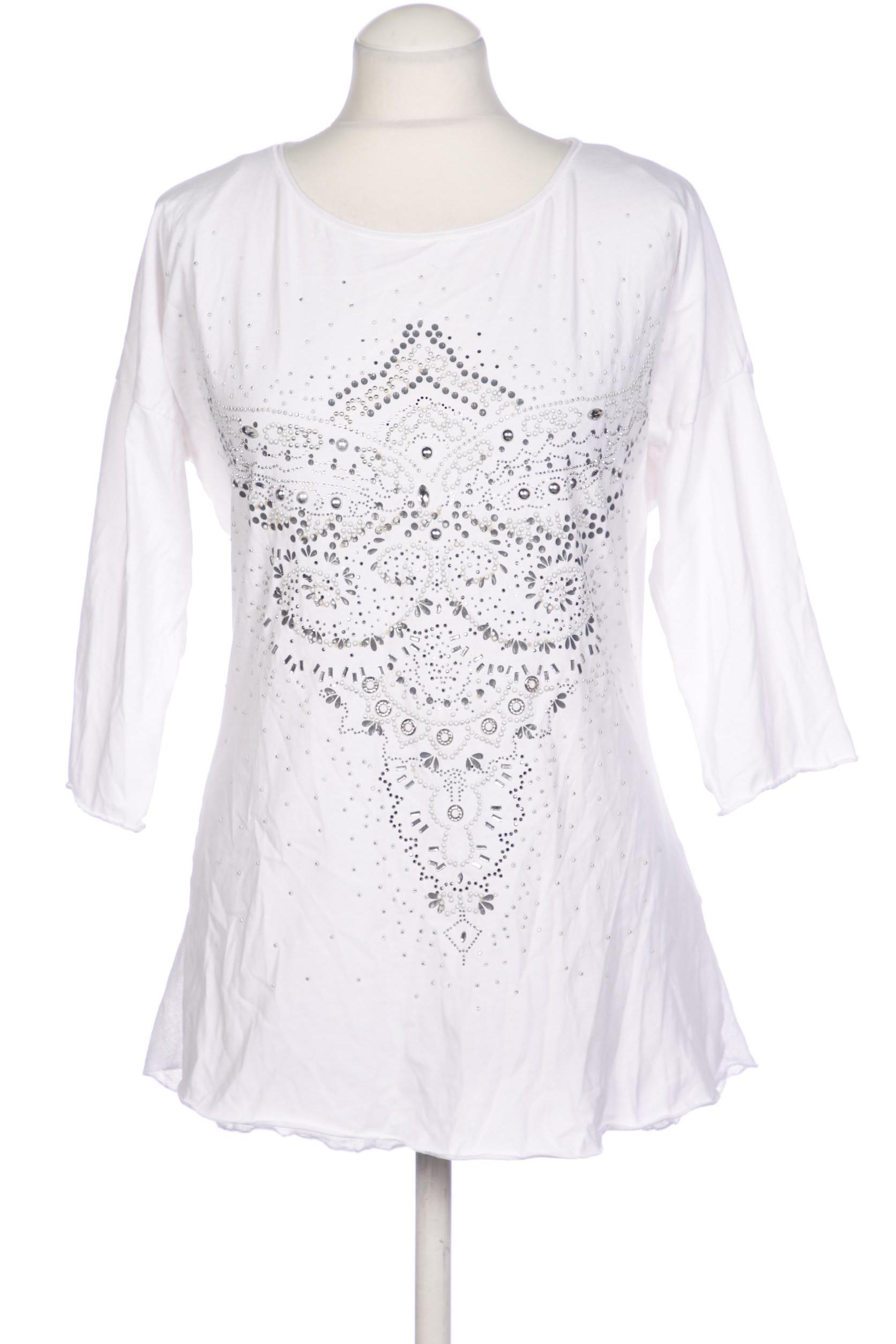 

tredy Damen Langarmshirt, weiß, Gr. 38