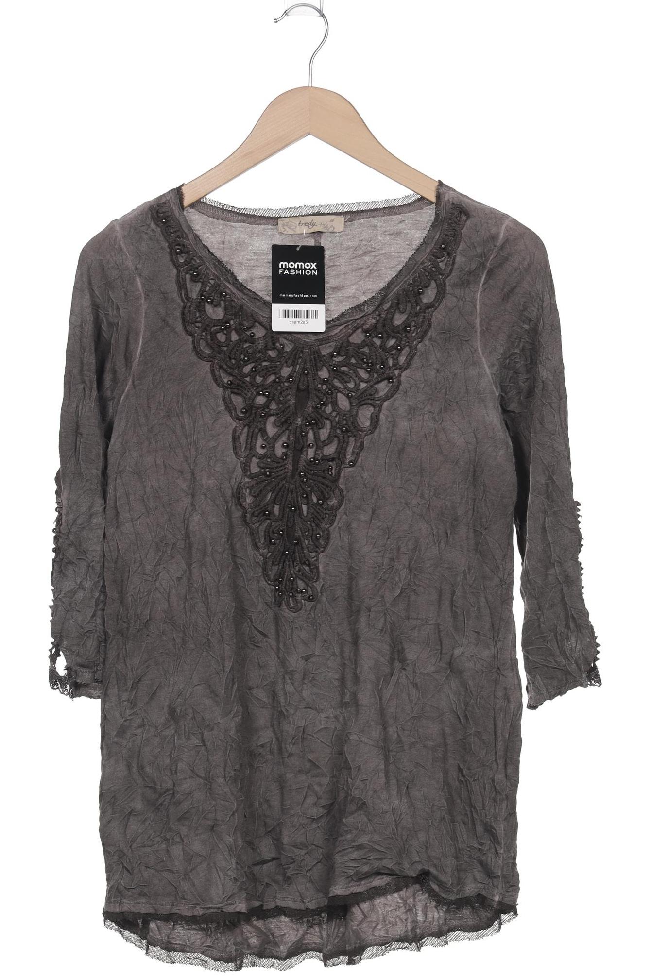 

tredy Damen Langarmshirt, braun, Gr. 36