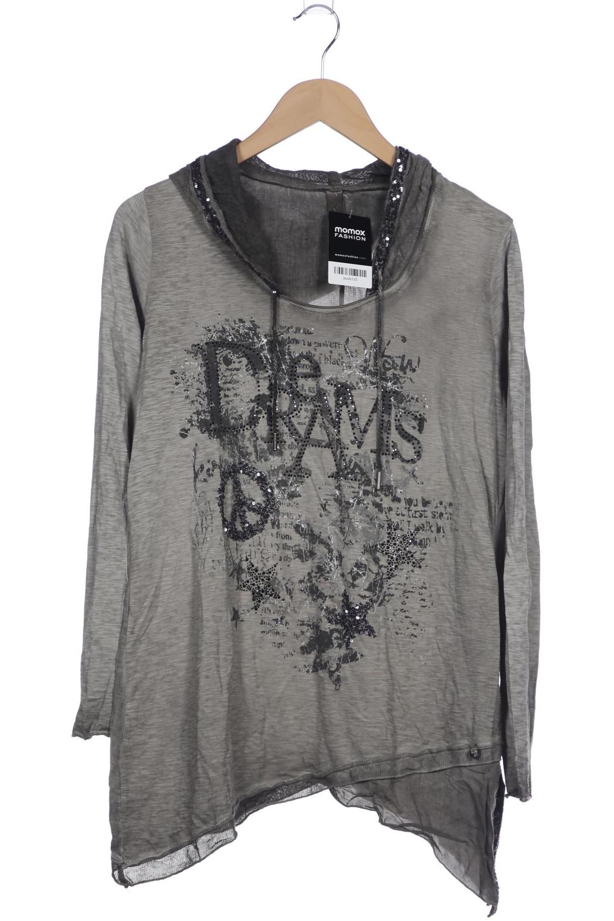

tredy Damen Langarmshirt, grau, Gr. 40