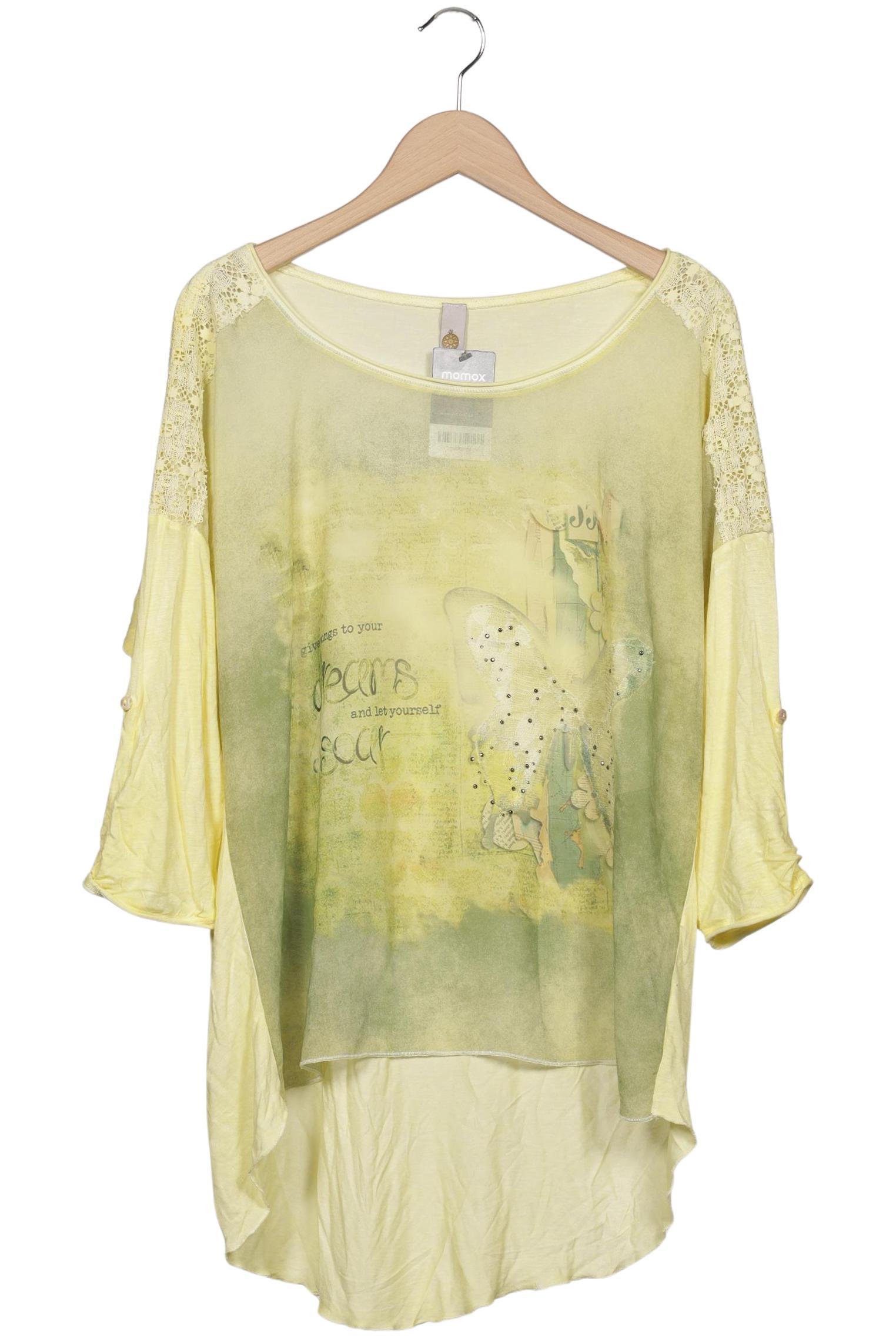 

tredy Damen Langarmshirt, gelb, Gr. 36