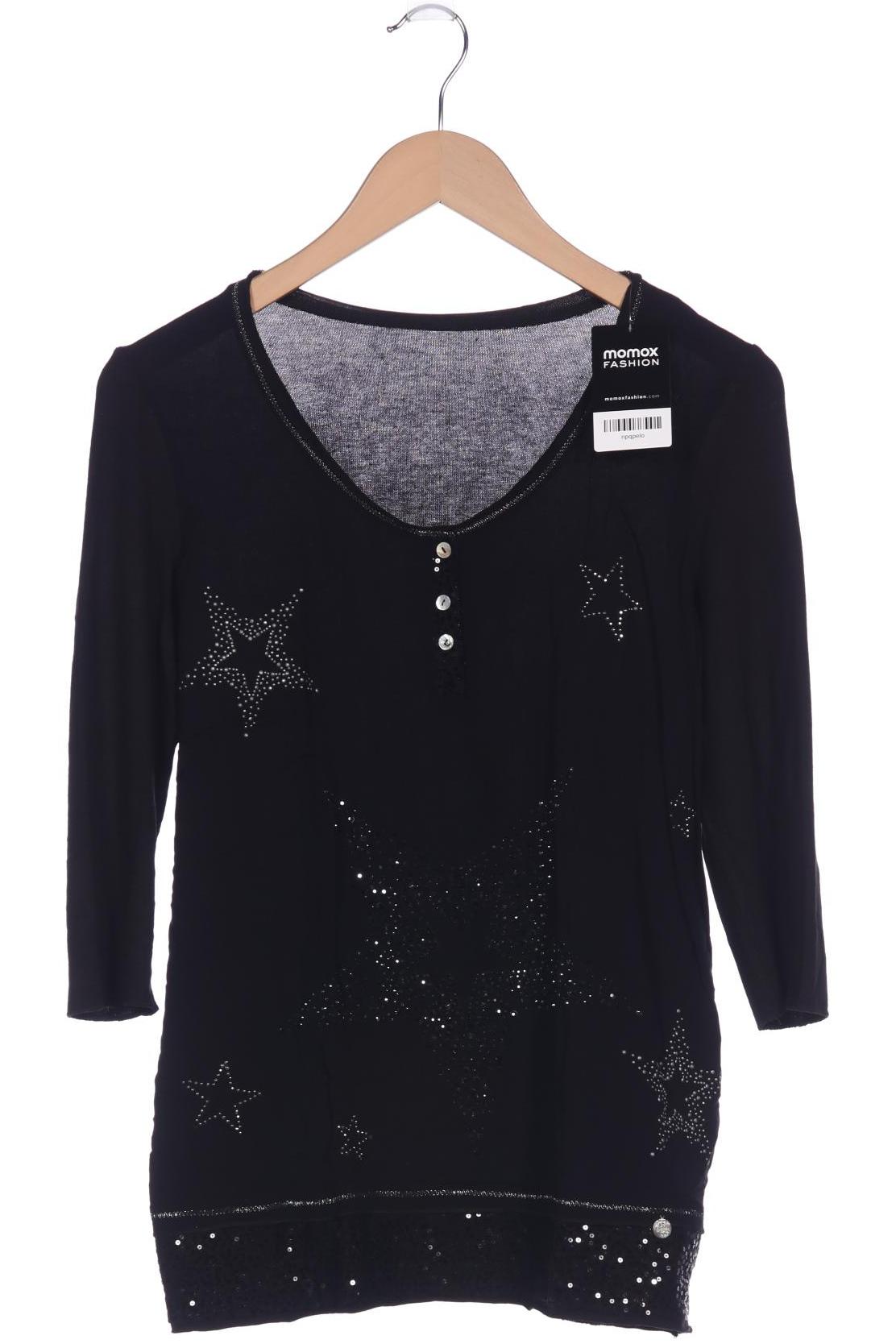 

tredy Damen Langarmshirt, schwarz, Gr. 38