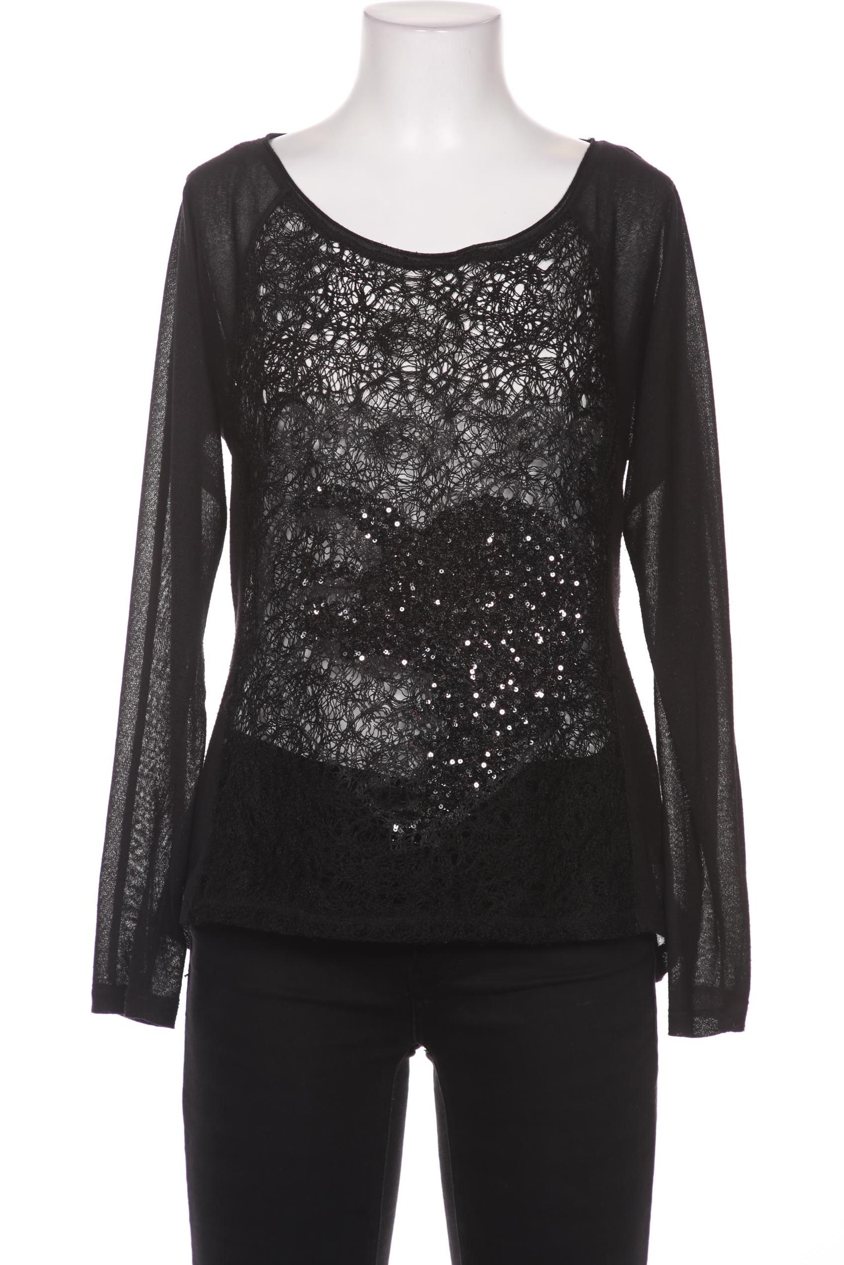 

tredy Damen Langarmshirt, schwarz, Gr. 36