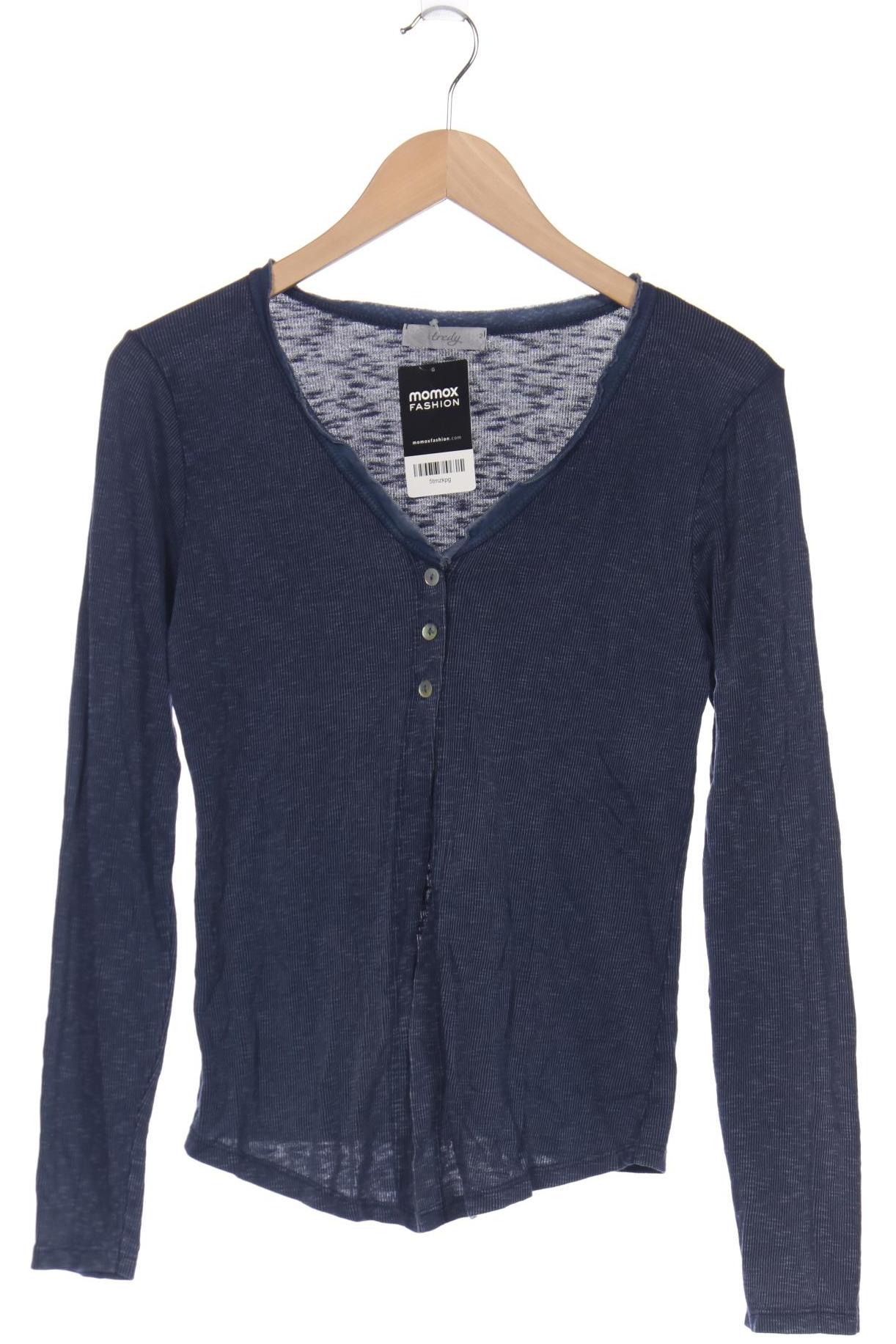 

tredy Damen Langarmshirt, marineblau