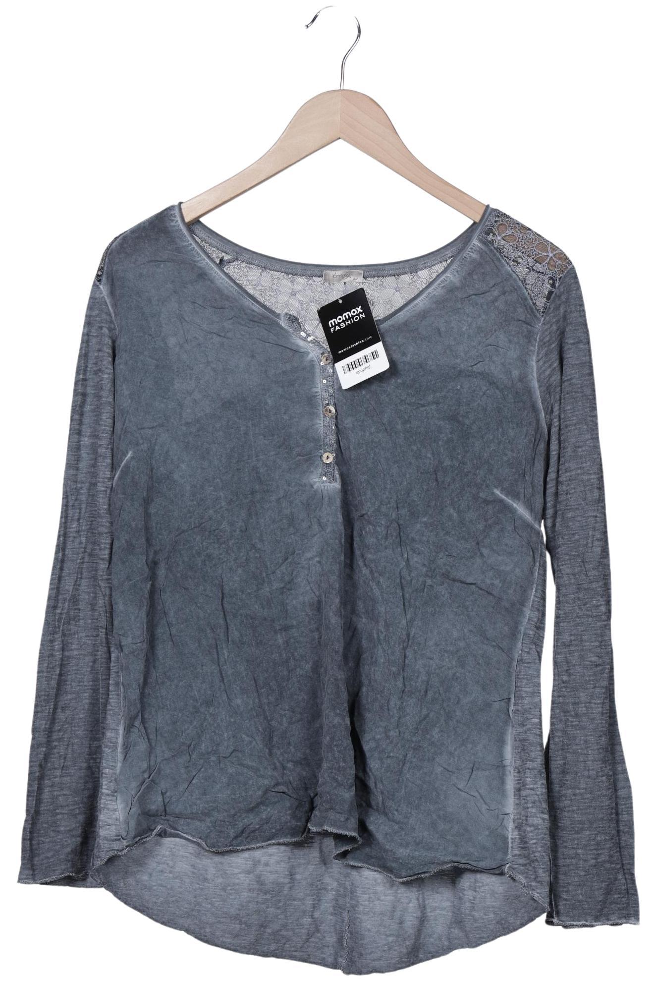 

tredy Damen Langarmshirt, grau, Gr. 42