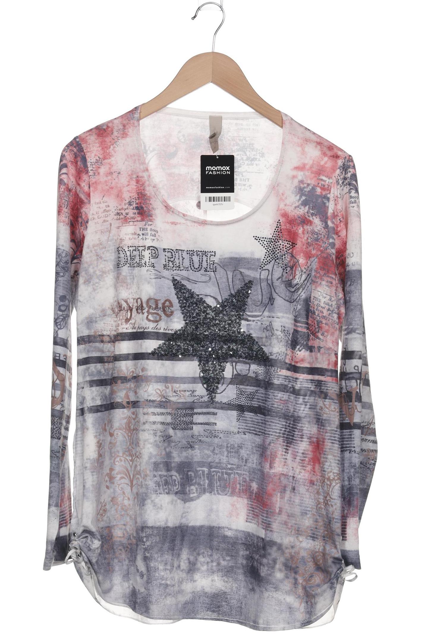 

tredy Damen Langarmshirt, grau, Gr. 40