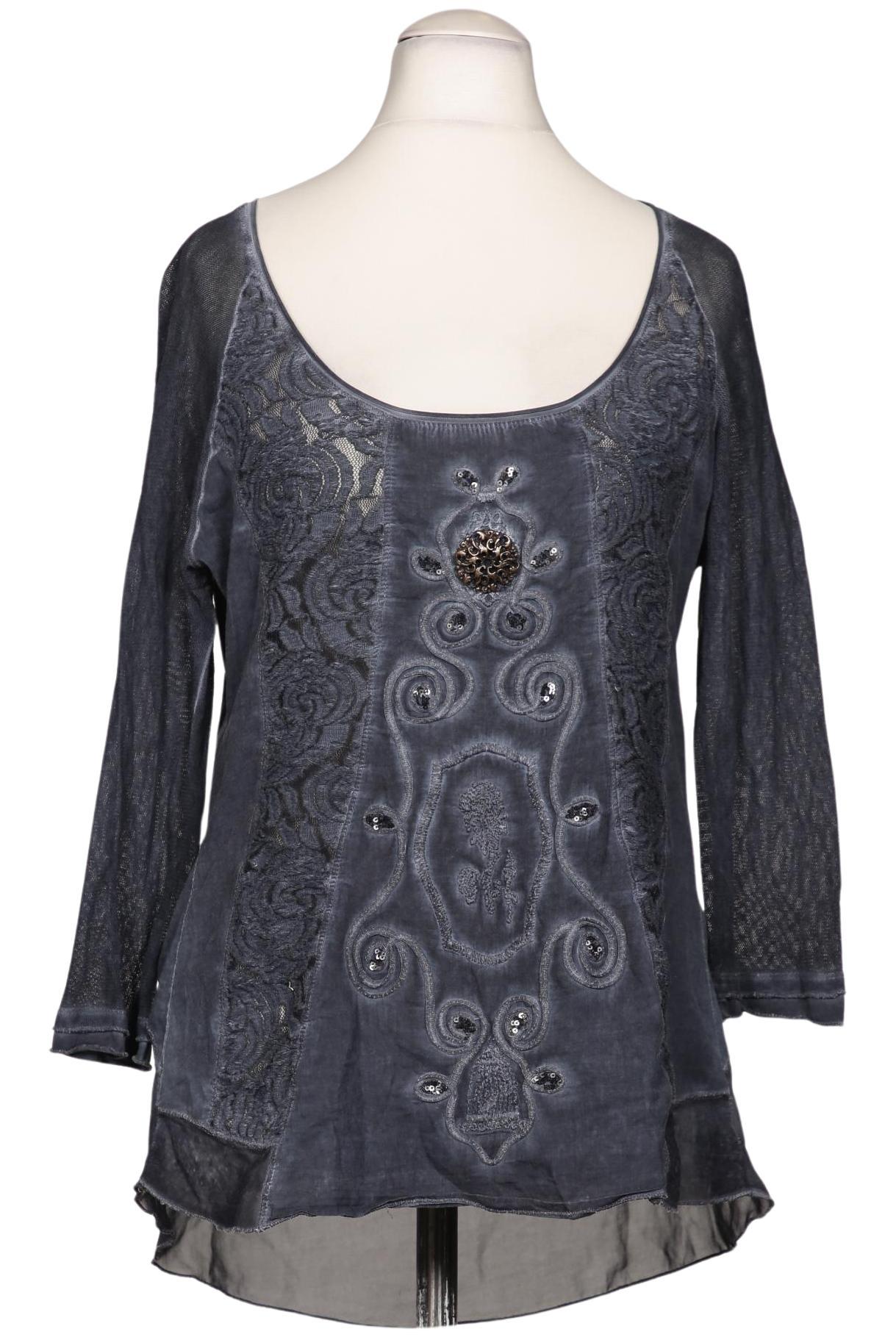 

tredy Damen Langarmshirt, blau, Gr. 38