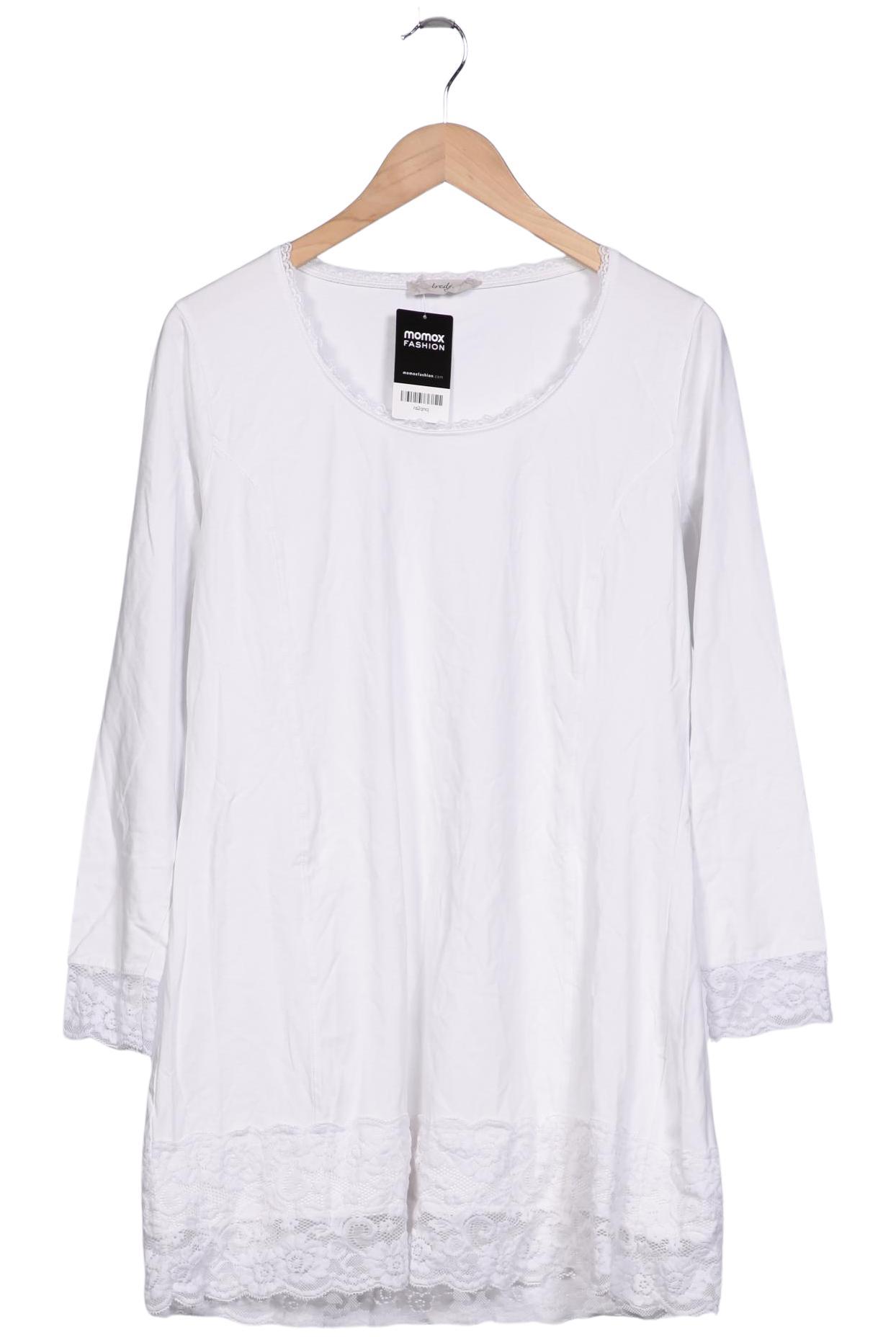 

tredy Damen Langarmshirt, weiß, Gr. 46