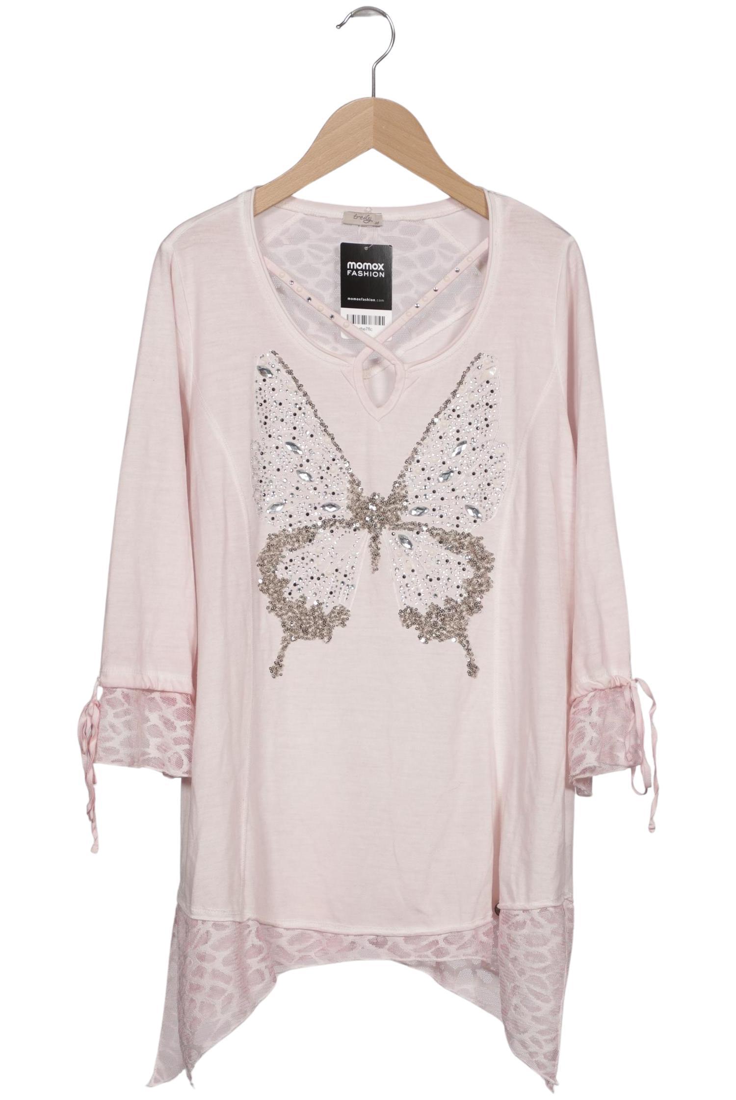 

tredy Damen Langarmshirt, pink, Gr. 38