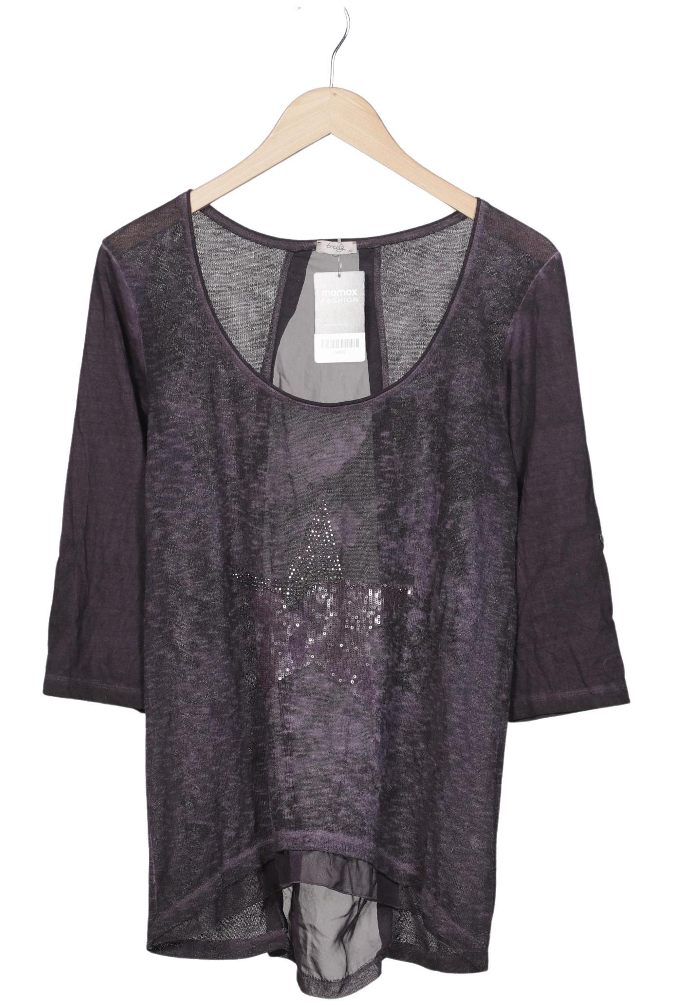 

tredy Damen Langarmshirt, flieder, Gr. 38