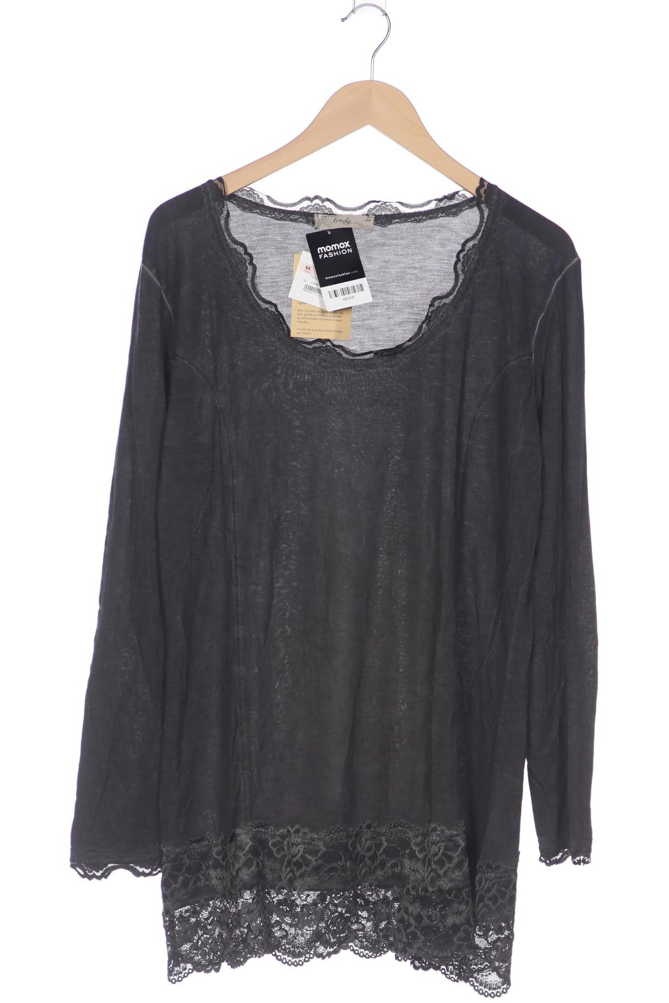 

tredy Damen Langarmshirt, grau, Gr. 44