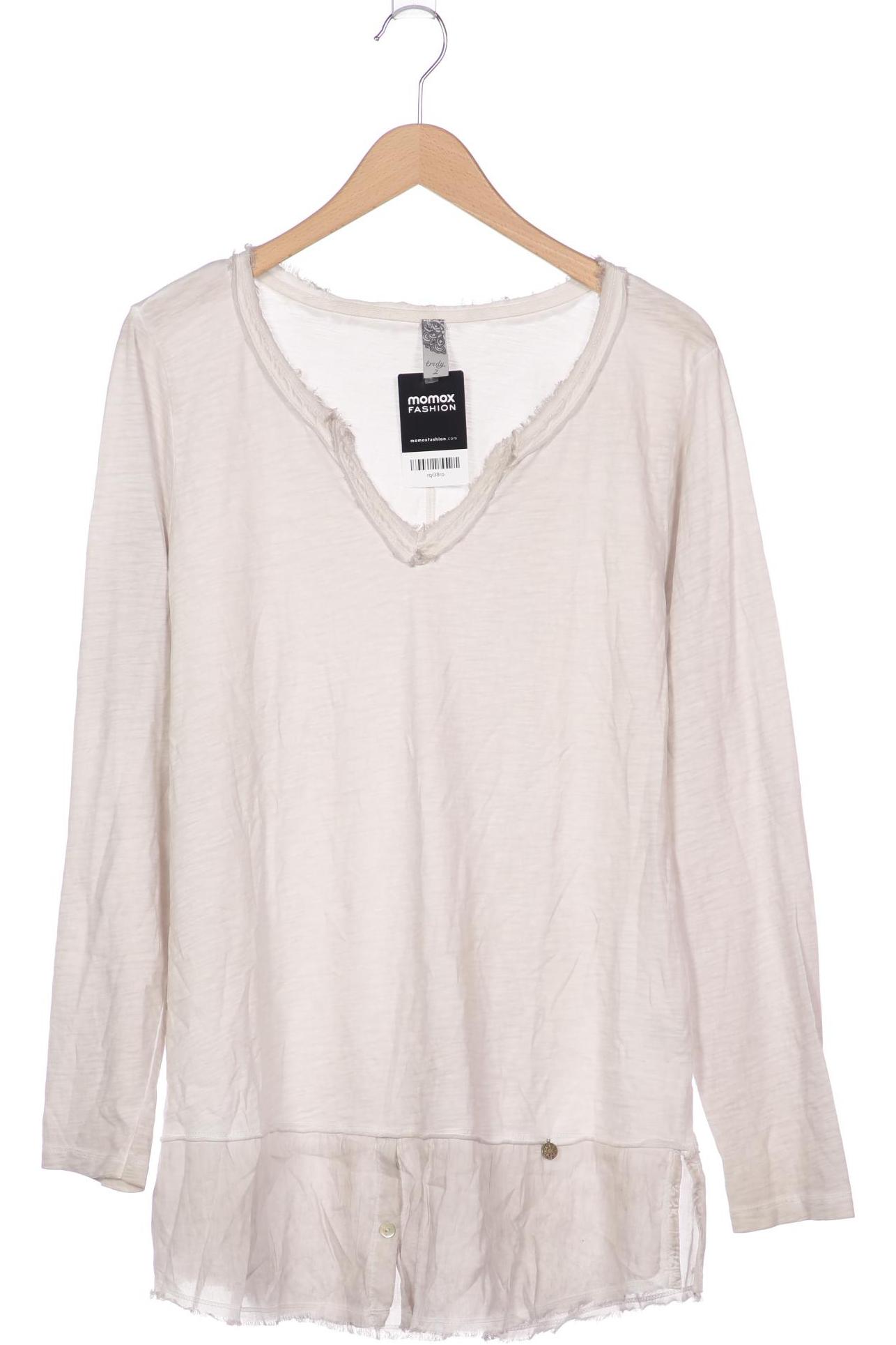 

tredy Damen Langarmshirt, beige, Gr. 46