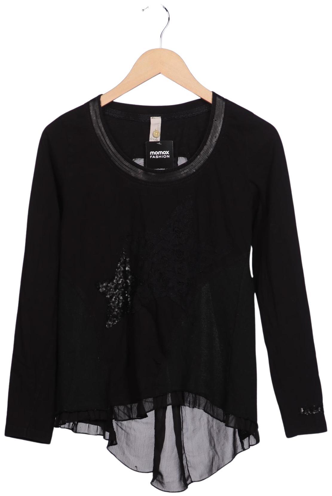 

tredy Damen Langarmshirt, schwarz, Gr. 42