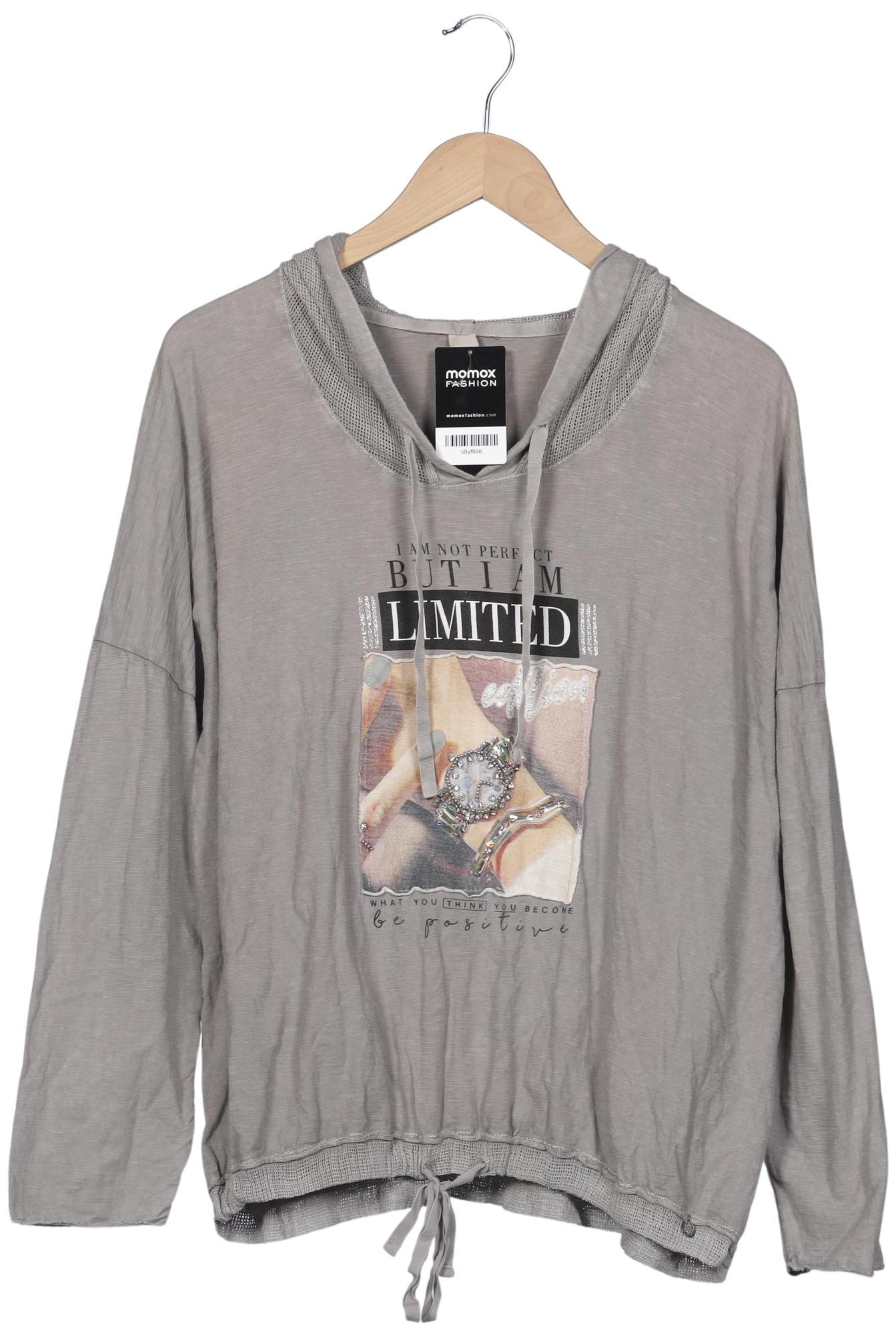 

tredy Damen Langarmshirt, grau, Gr. 52