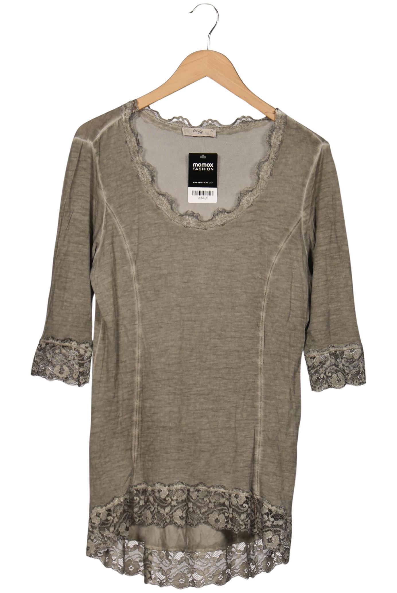 

tredy Damen Langarmshirt, grau, Gr. 44