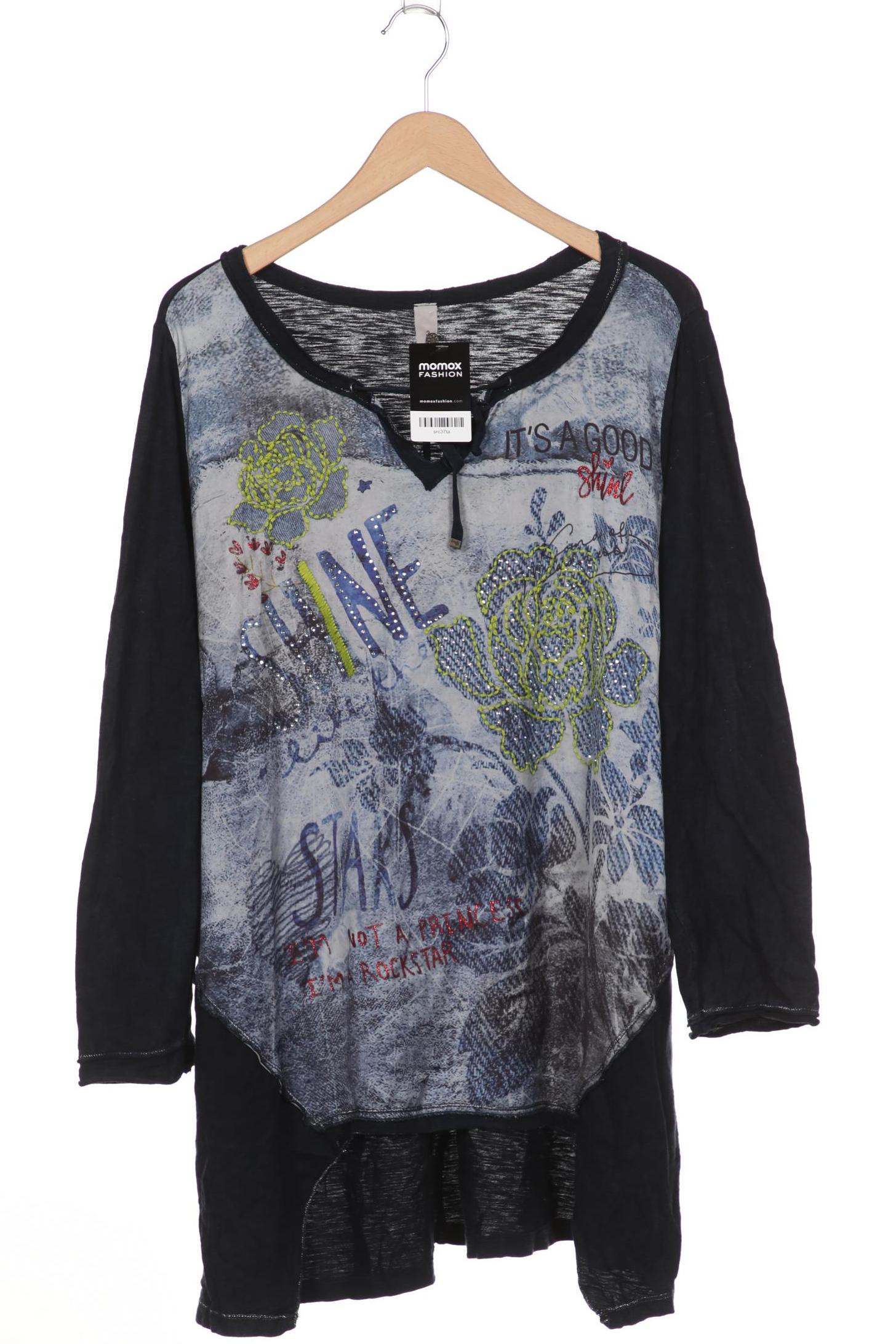 

tredy Damen Langarmshirt, marineblau