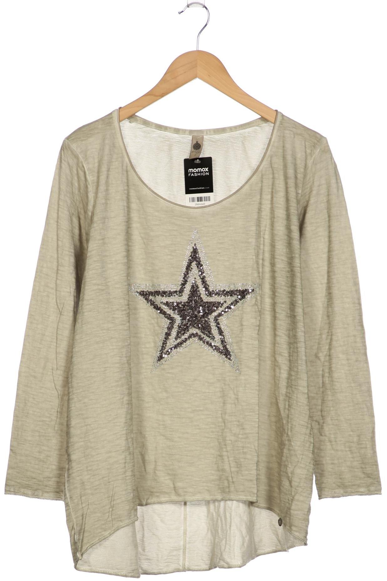 

tredy Damen Langarmshirt, grau, Gr. 52