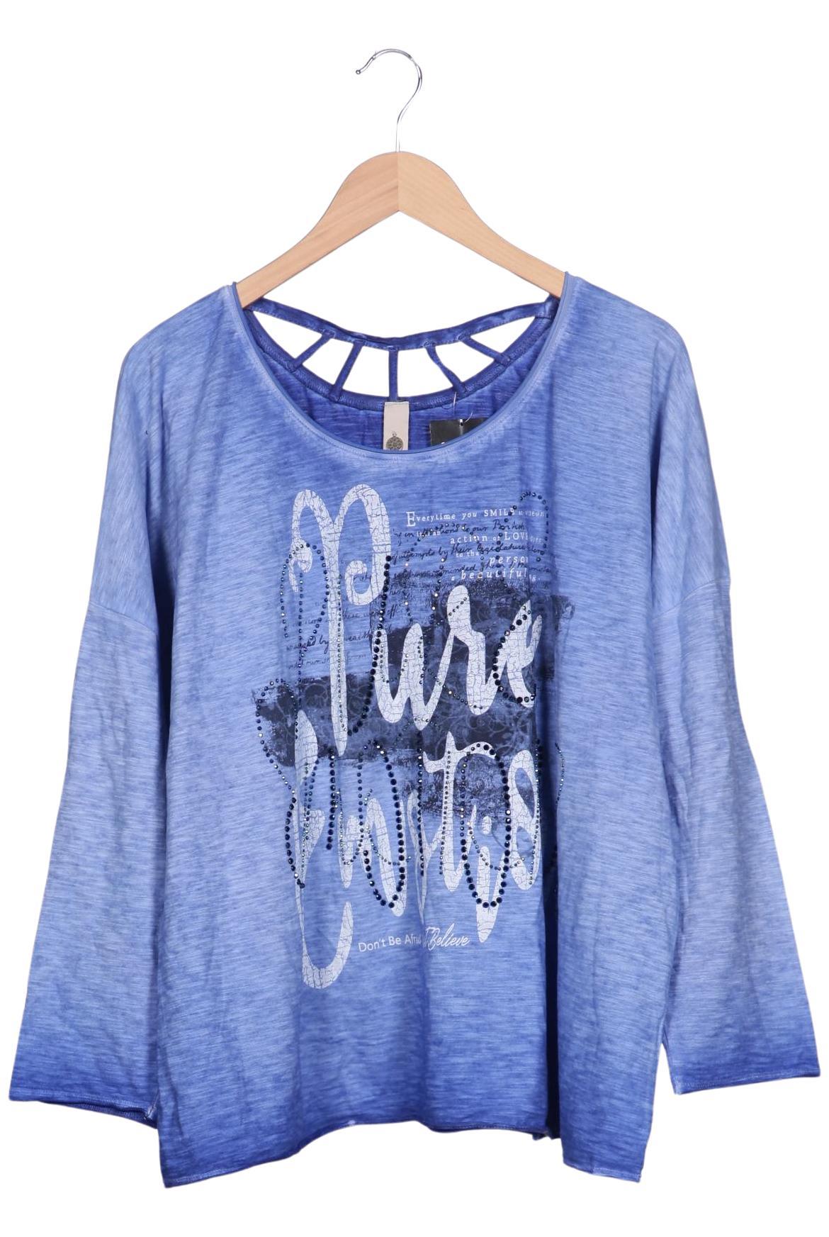 

tredy Damen Langarmshirt, hellblau, Gr. 48