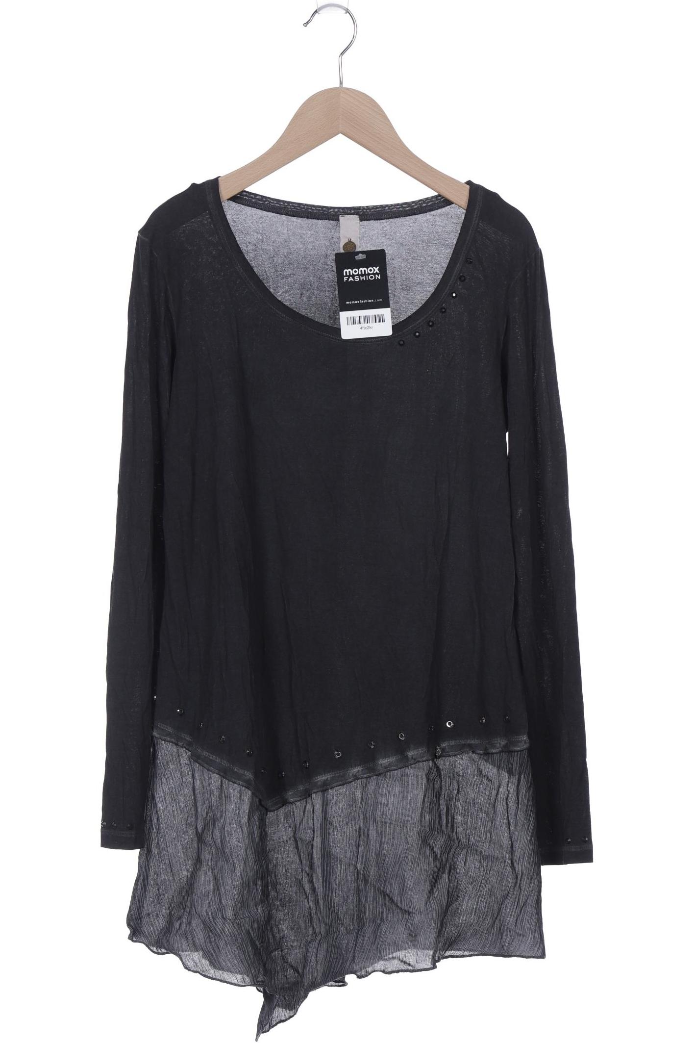 

tredy Damen Langarmshirt, schwarz, Gr. 38