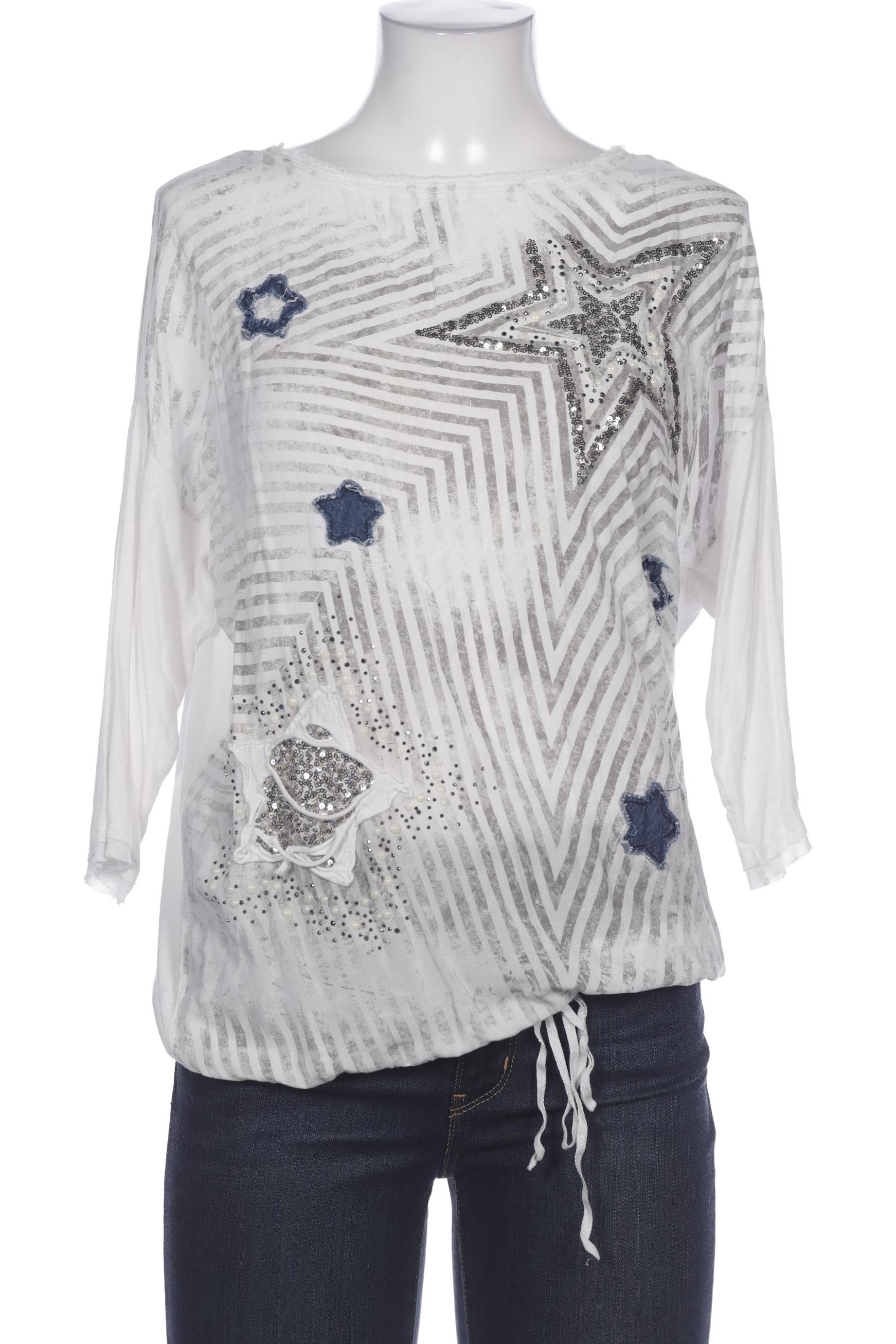 

tredy Damen Langarmshirt, weiß, Gr. 42