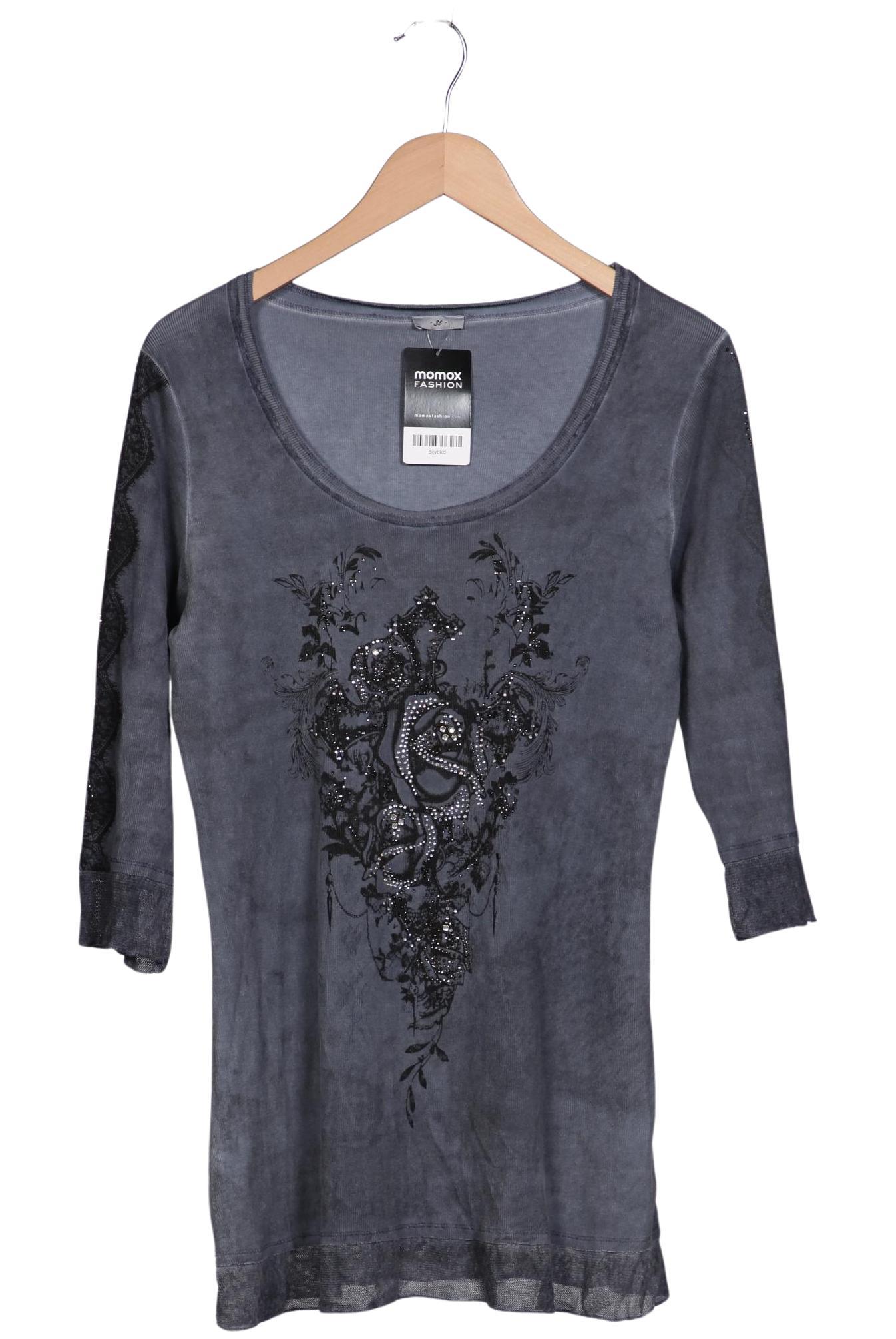 

tredy Damen Langarmshirt, grau, Gr. 38