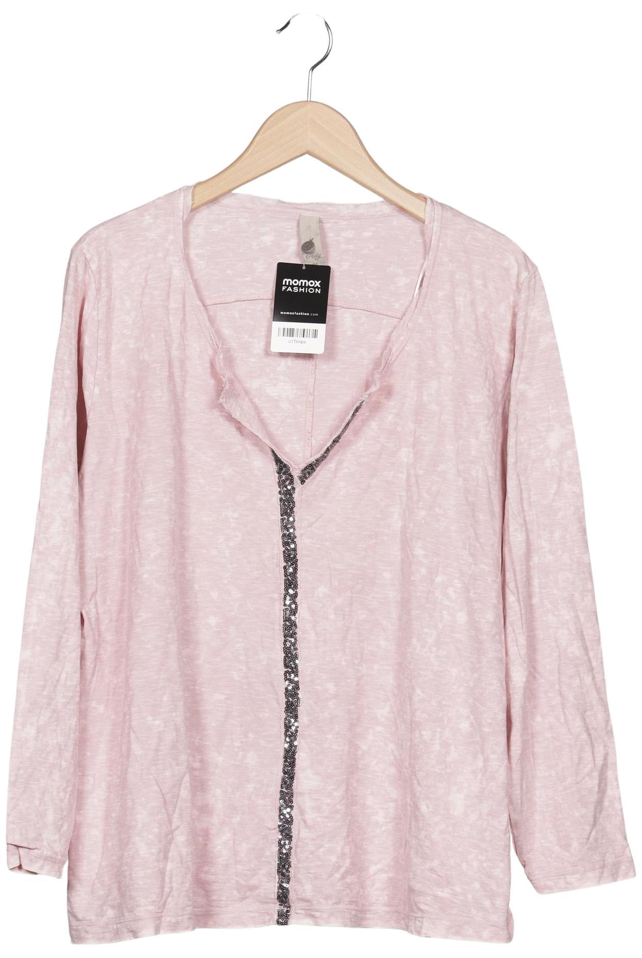 

tredy Damen Langarmshirt, pink, Gr. 46