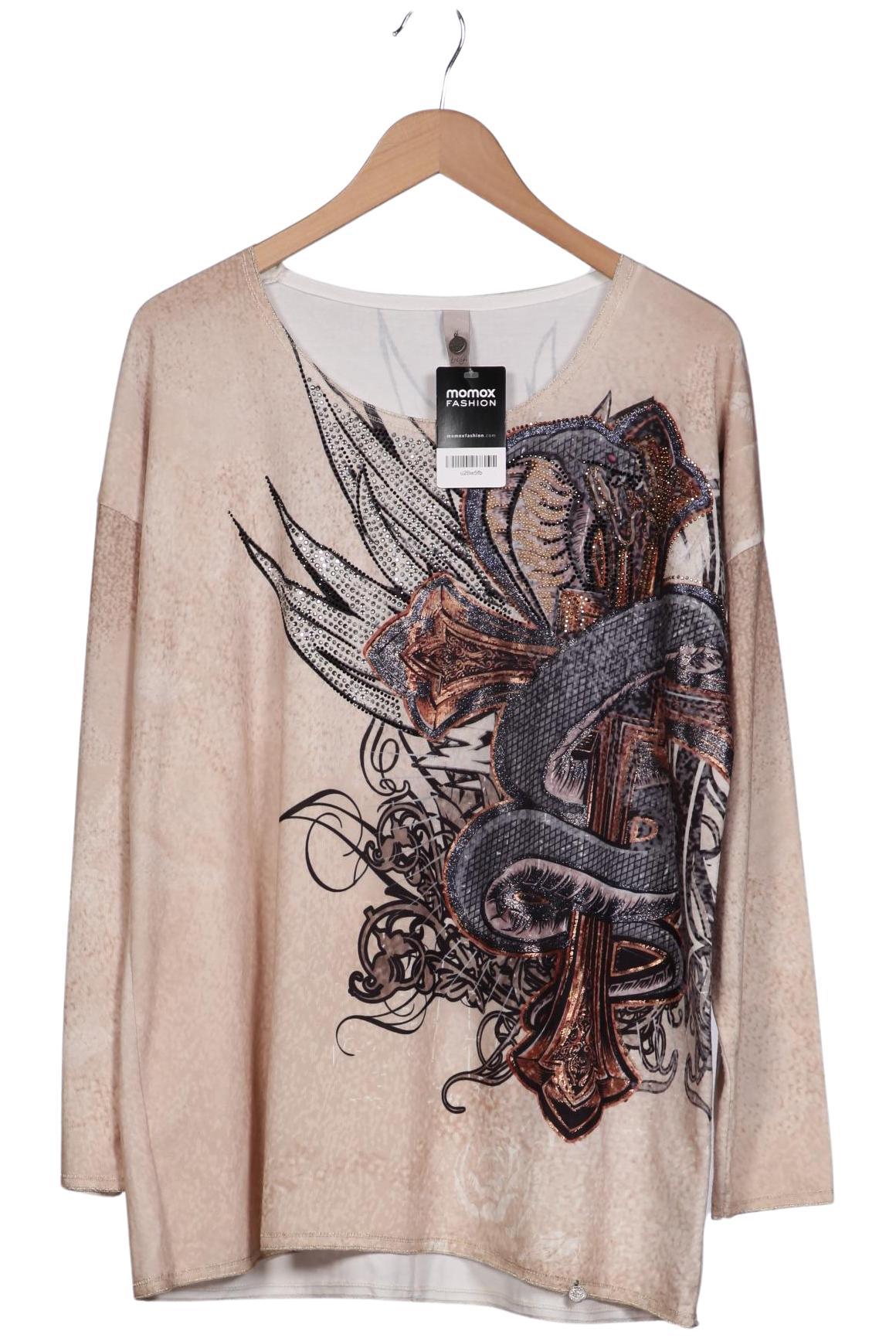 

tredy Damen Langarmshirt, beige, Gr. 40