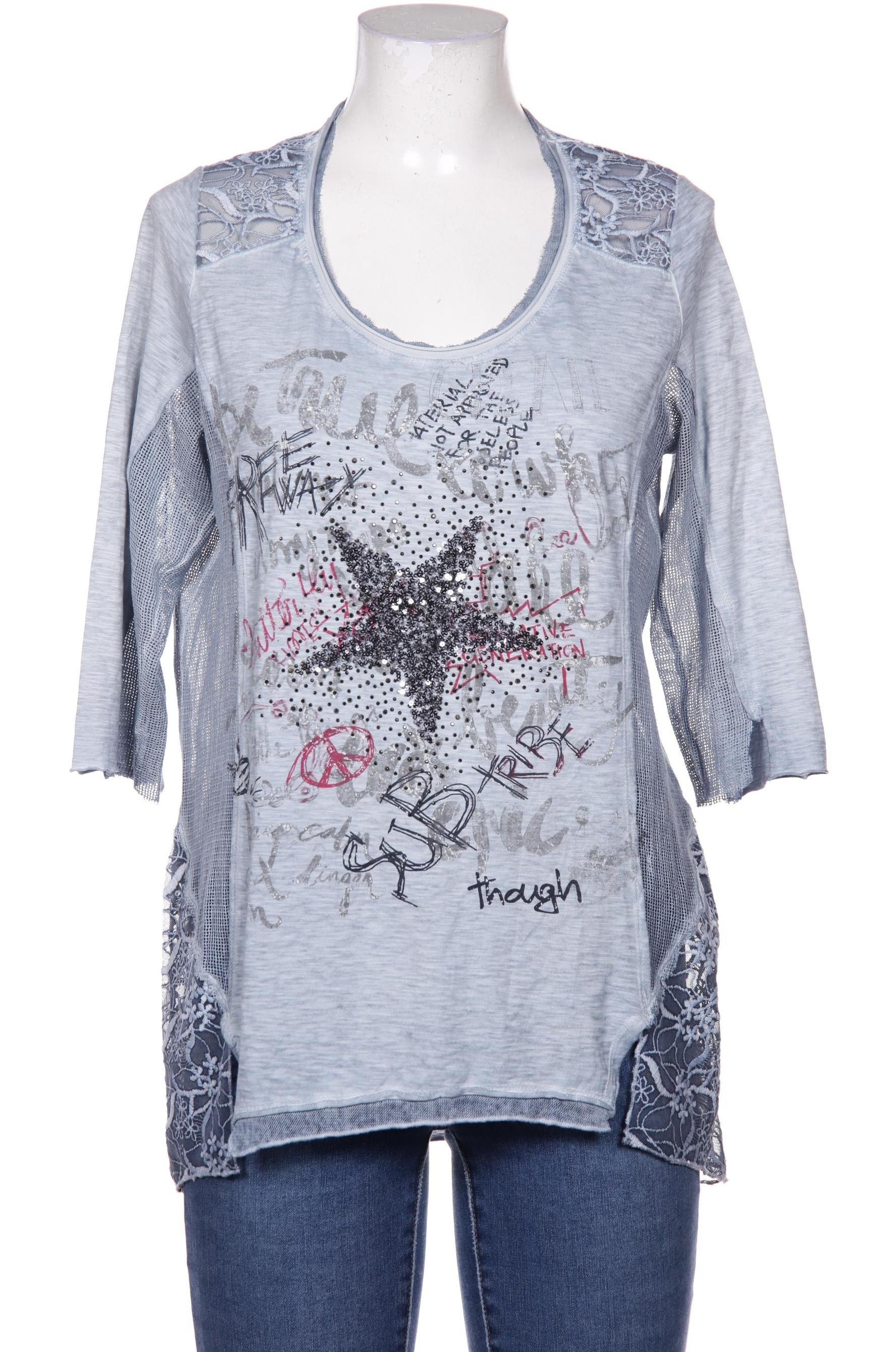 

tredy Damen Langarmshirt, hellblau, Gr. 38